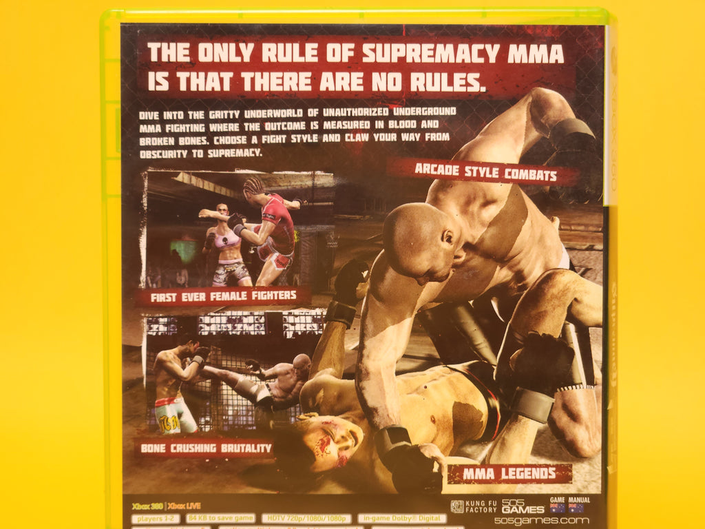 Supremacy MMA – 2011 Xbox 360