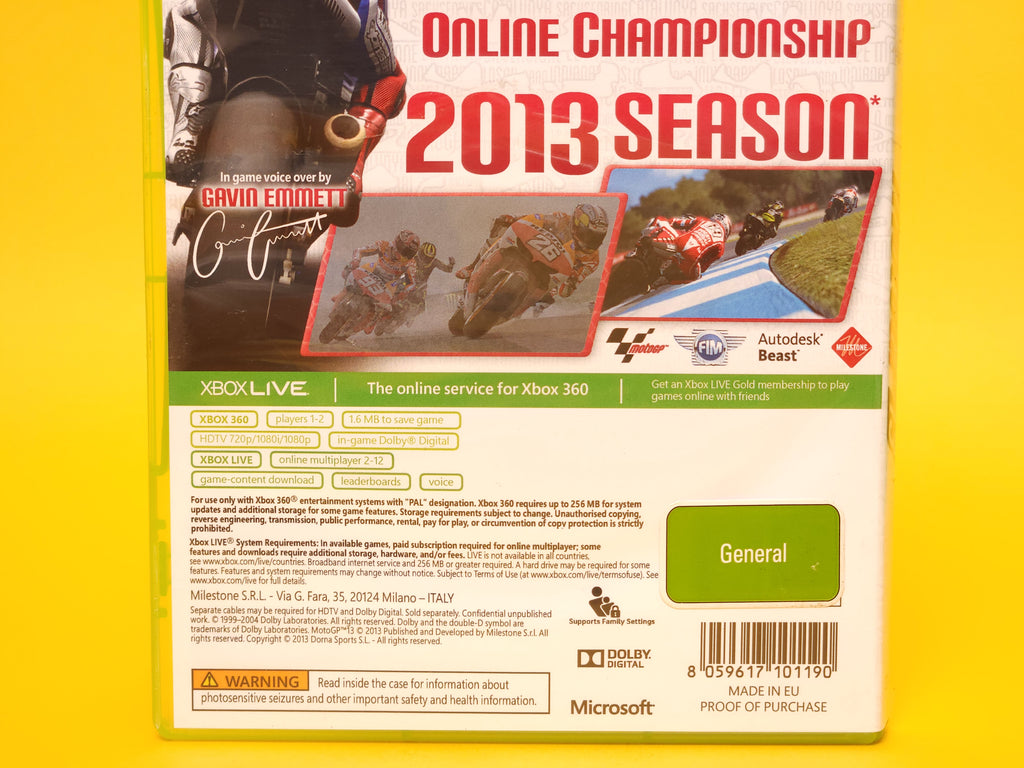MotoGP 13 – 2013 Xbox 360