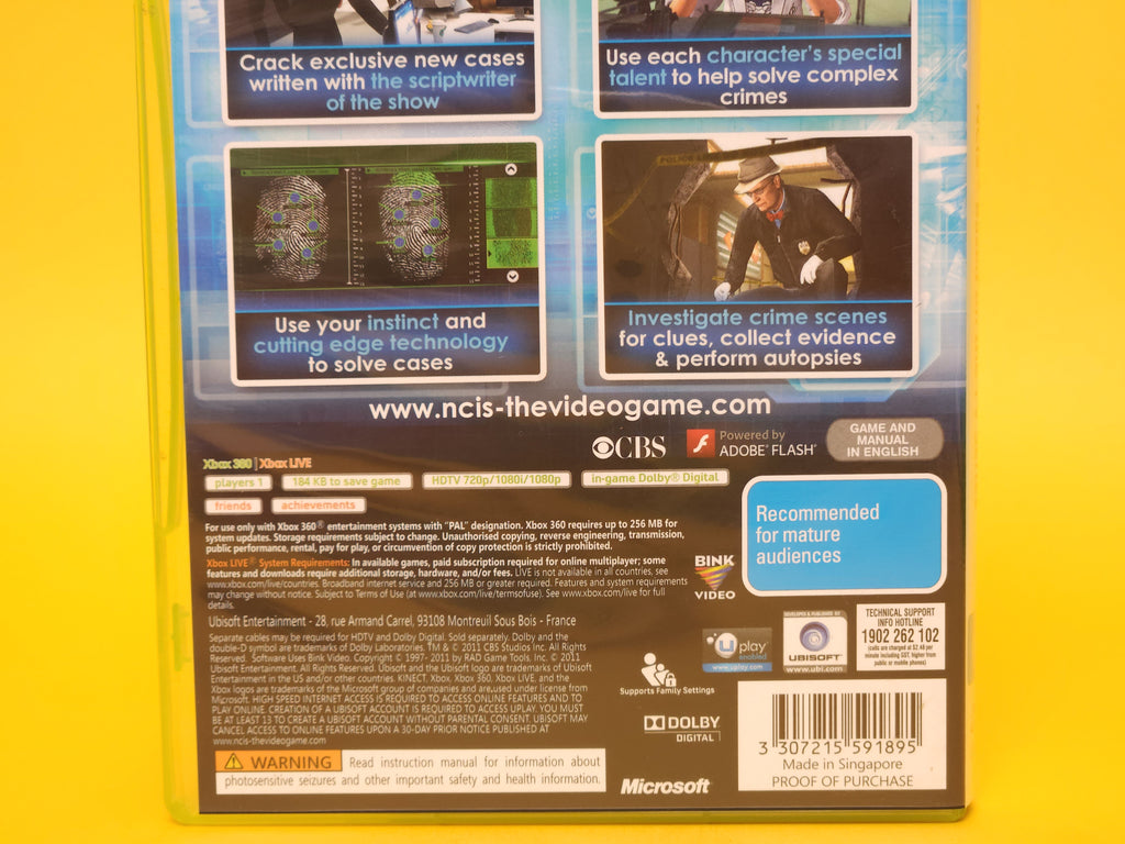 NCIS – 2011 Xbox 360