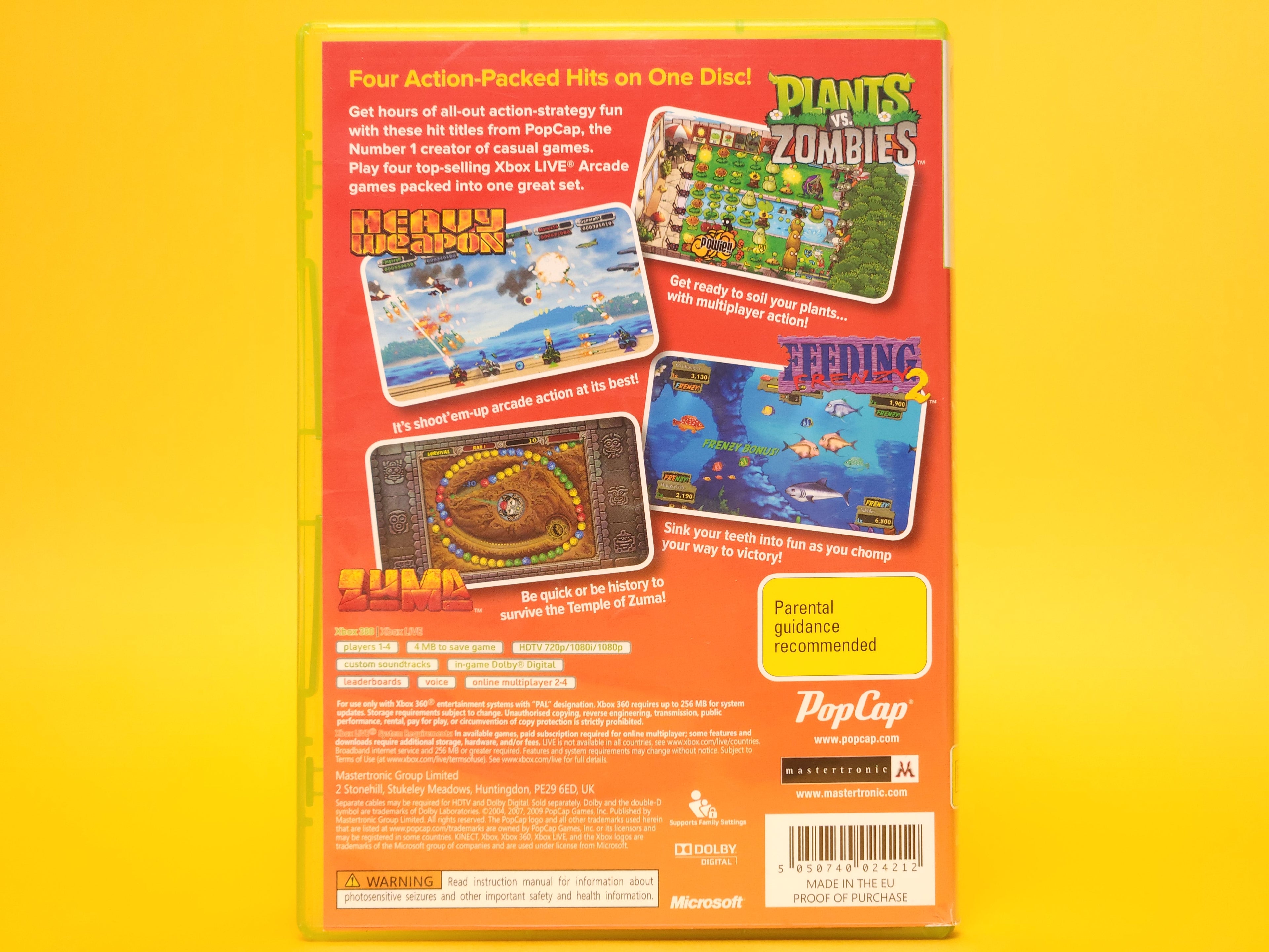 PopCap Hits! Vol 2 – 2011 Xbox 360