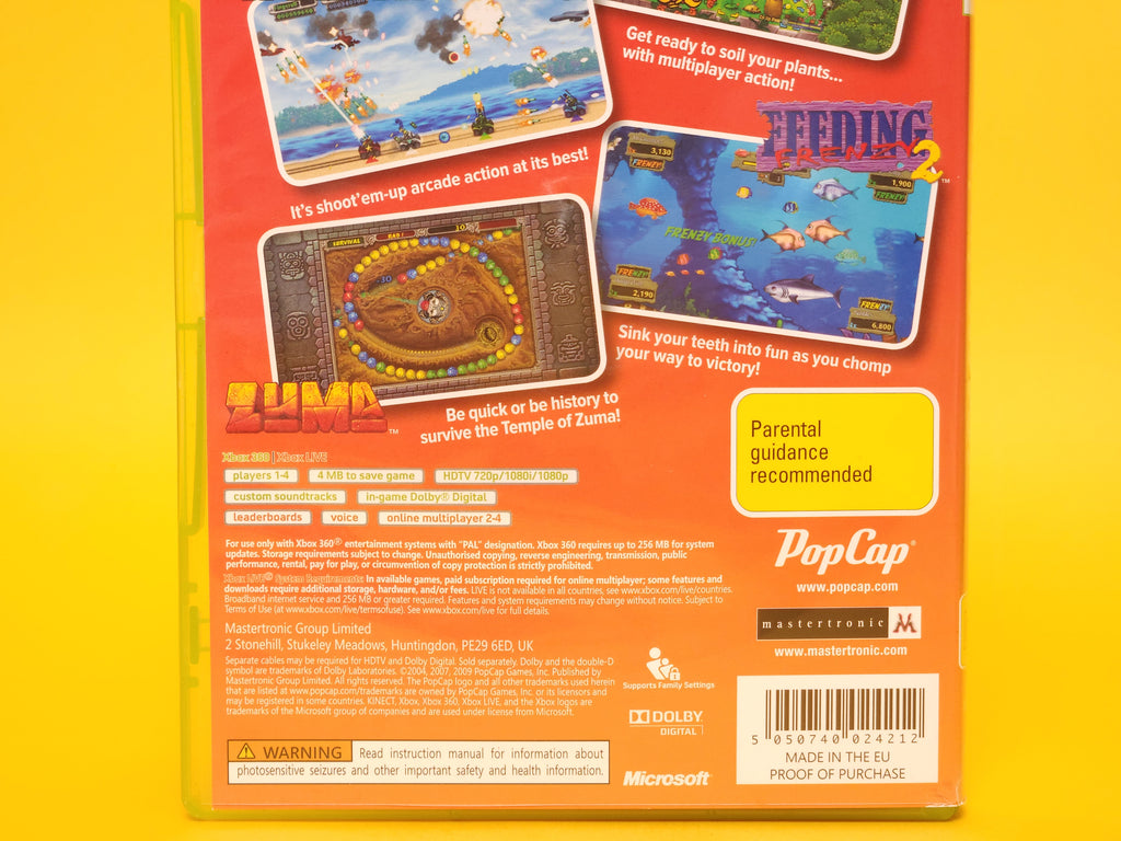 PopCap Hits! Vol 2 – 2011 Xbox 360