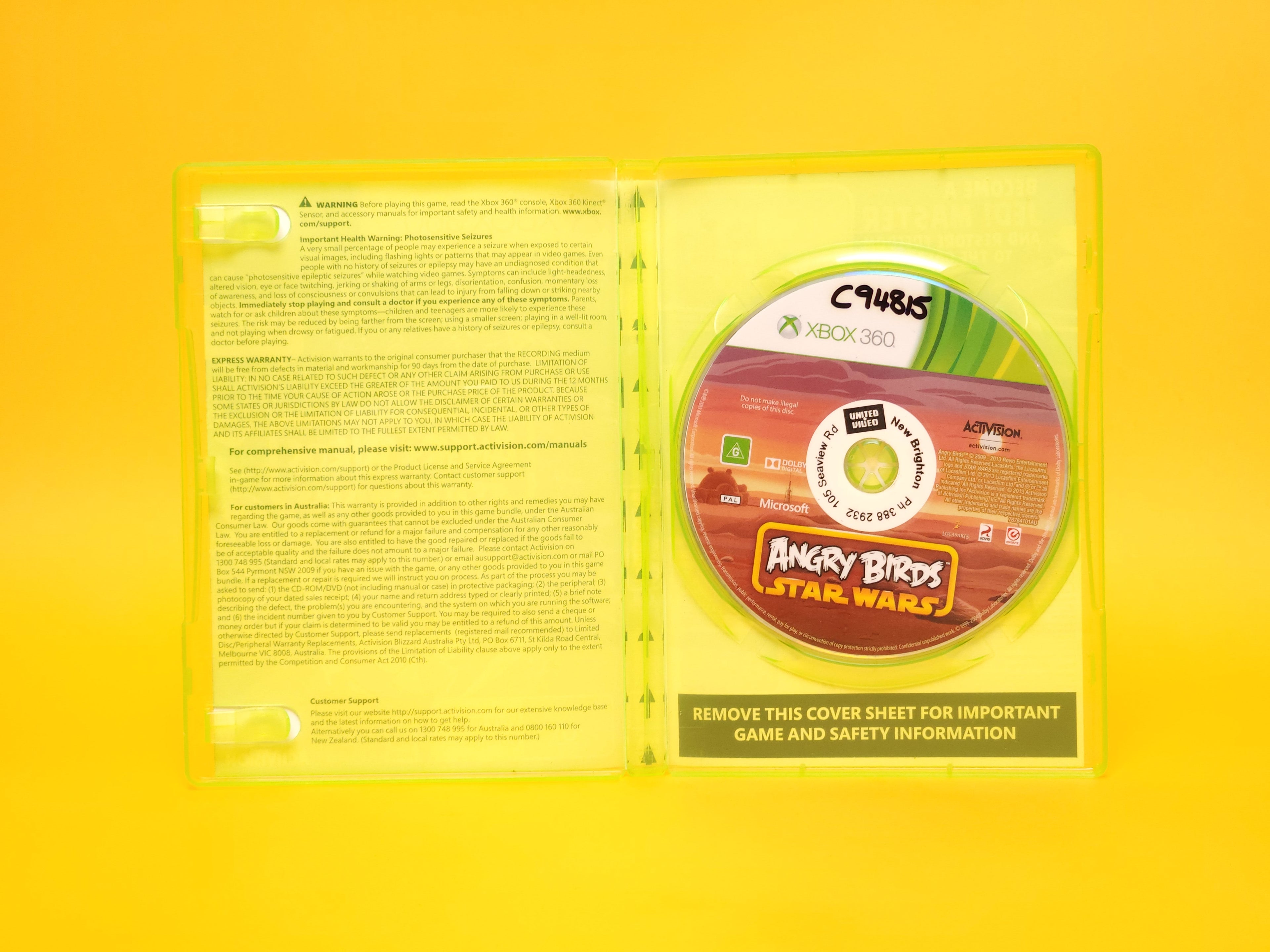 Angry Birds Star Wars – 2012 Xbox 360