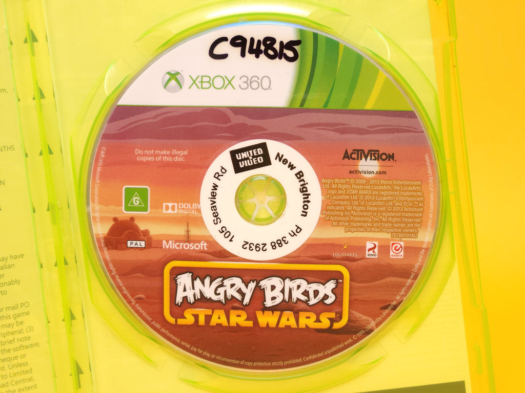 Angry Birds Star Wars – 2012 Xbox 360