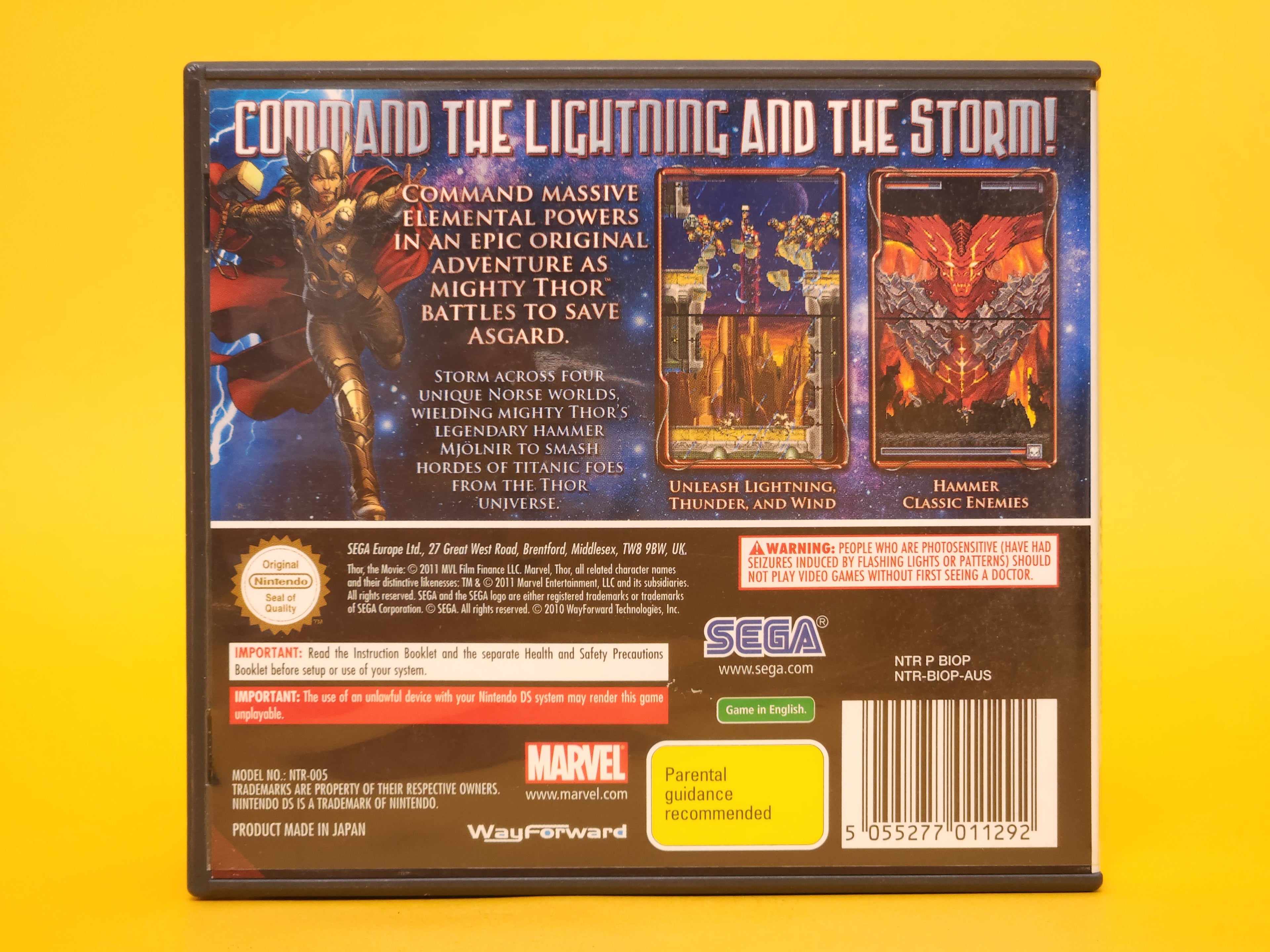 Thor: God of Thunder – 2011 Nintendo DS