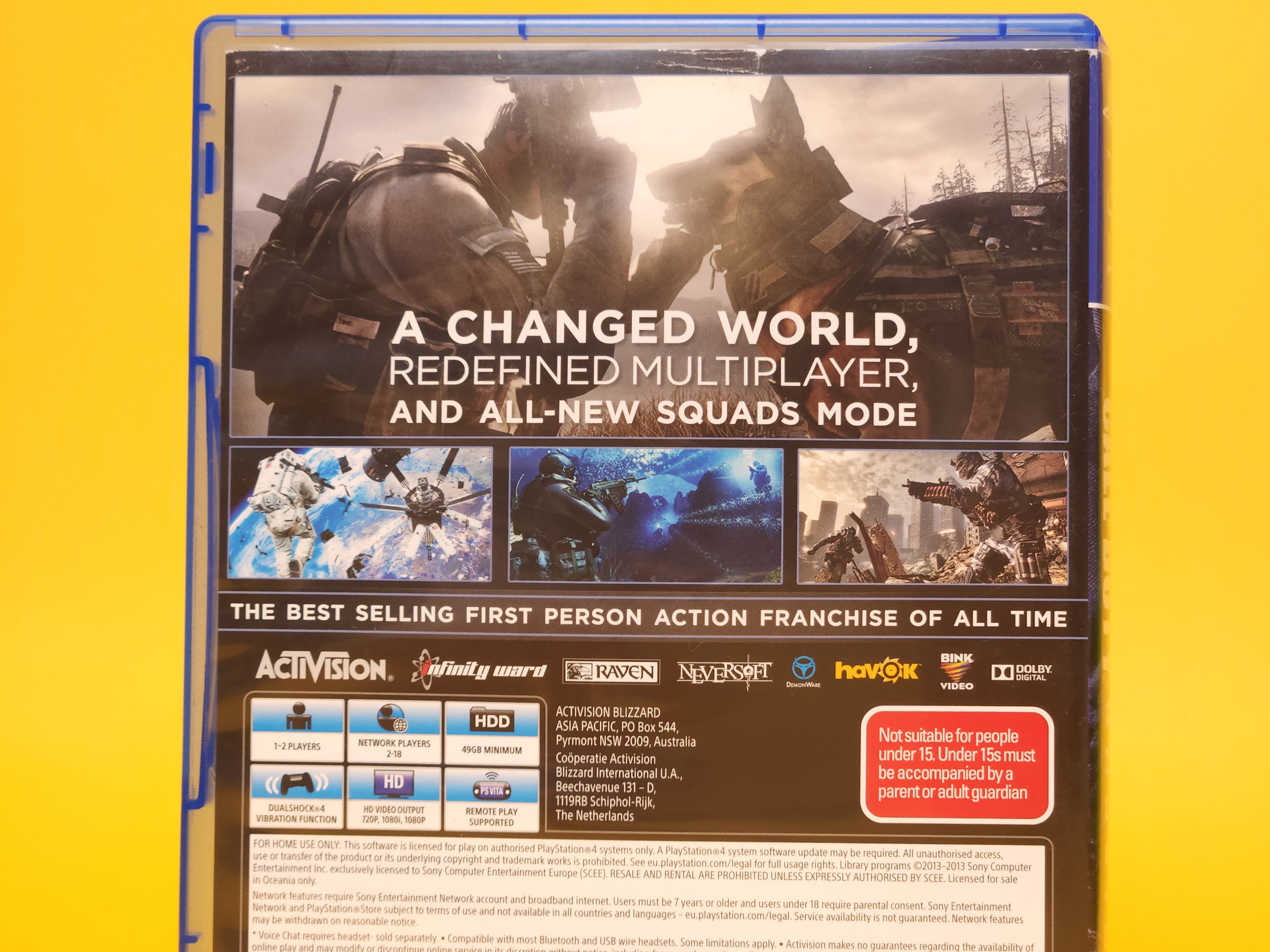 Call of Duty: Ghosts – 2013 PlayStation 4