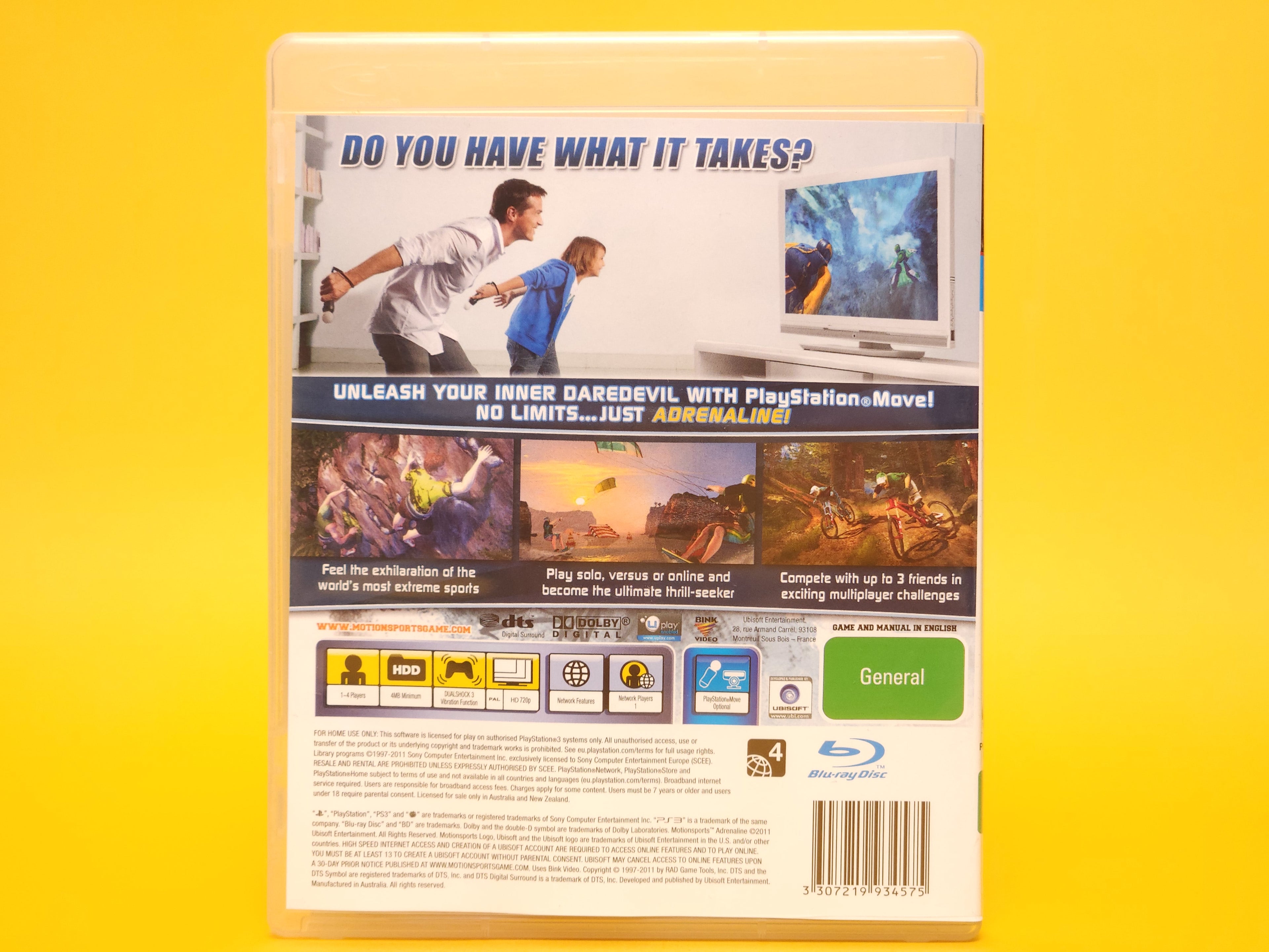 MotionSports Adrenaline – 2011 PlayStation 3