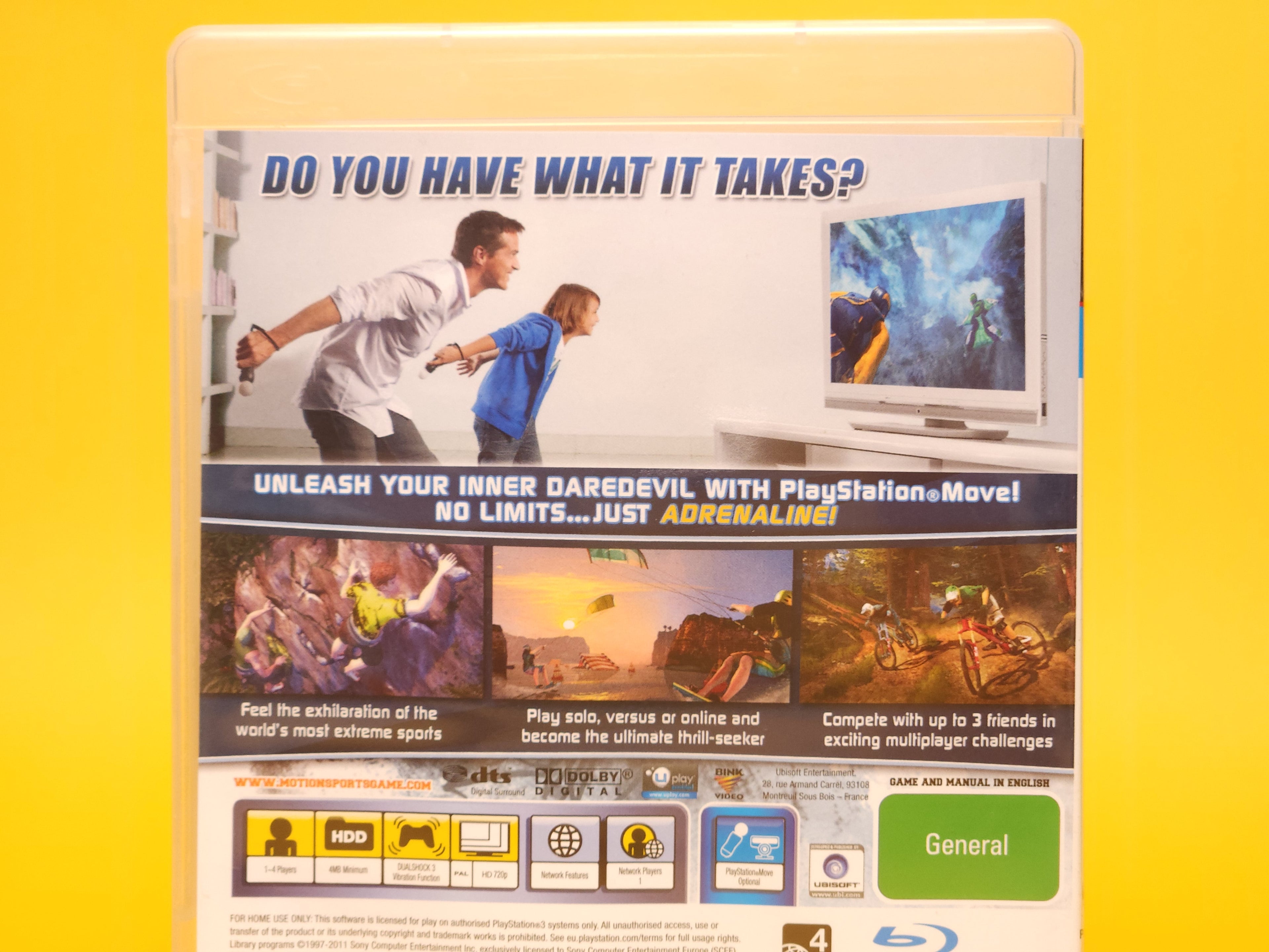 MotionSports Adrenaline – 2011 PlayStation 3