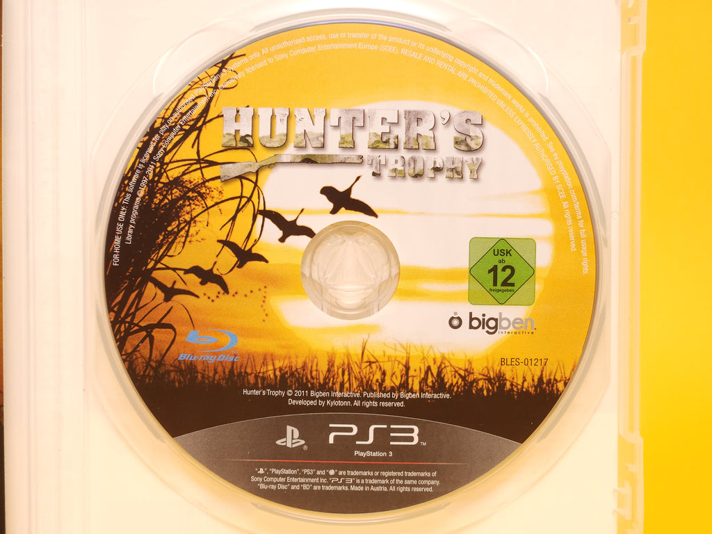 Hunter's Trophy – 2011 PlayStation 3