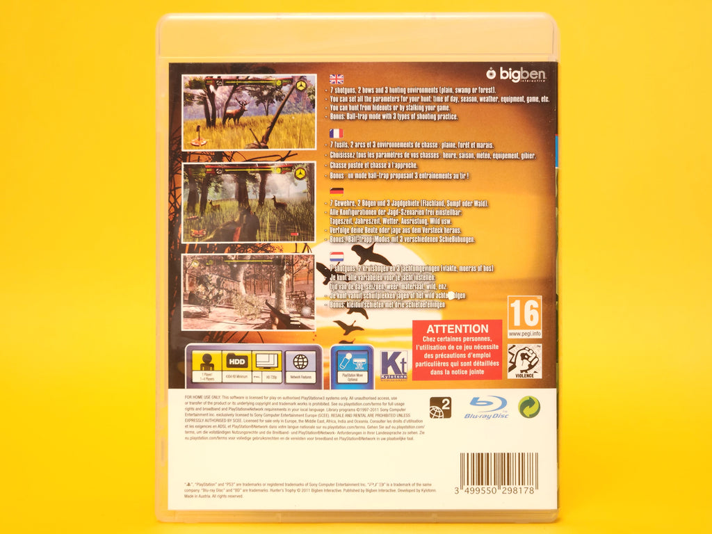 Hunter's Trophy – 2011 PlayStation 3