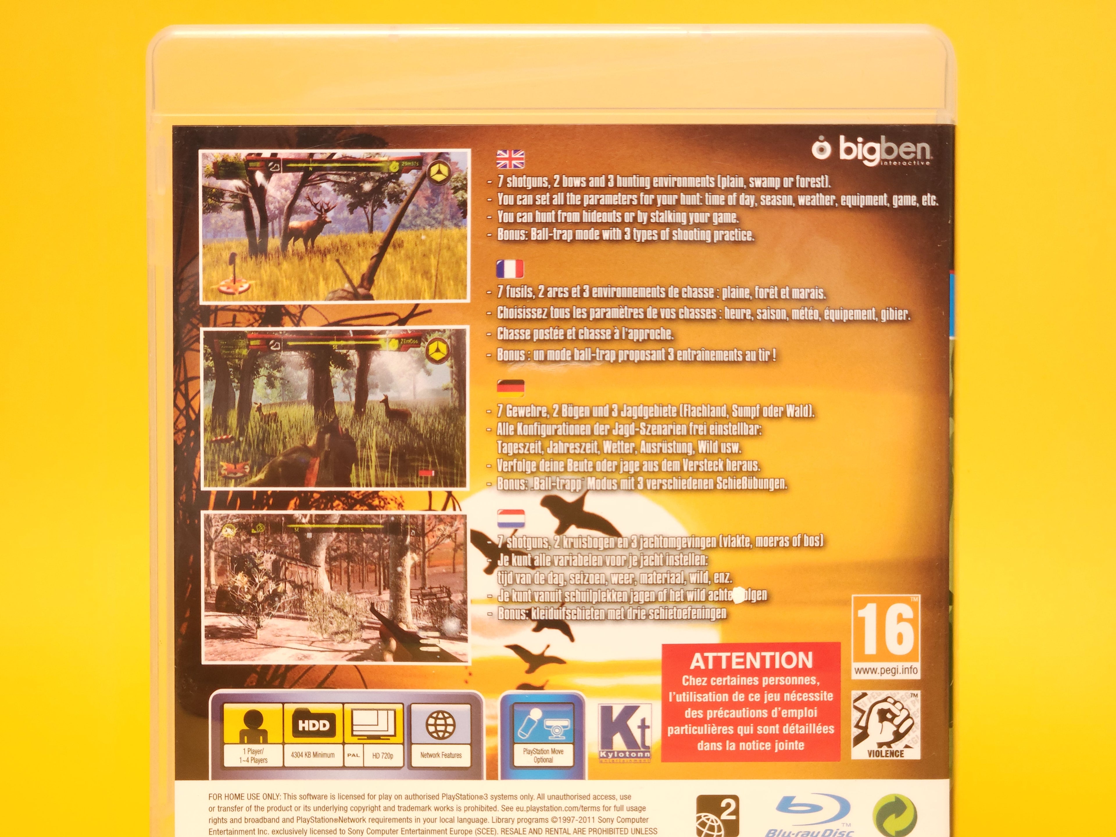 Hunter's Trophy – 2011 PlayStation 3