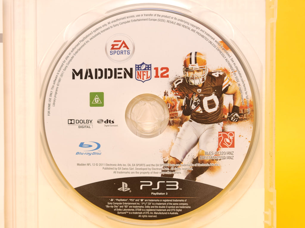 Madden NFL 12 – 2011 PlayStation 3