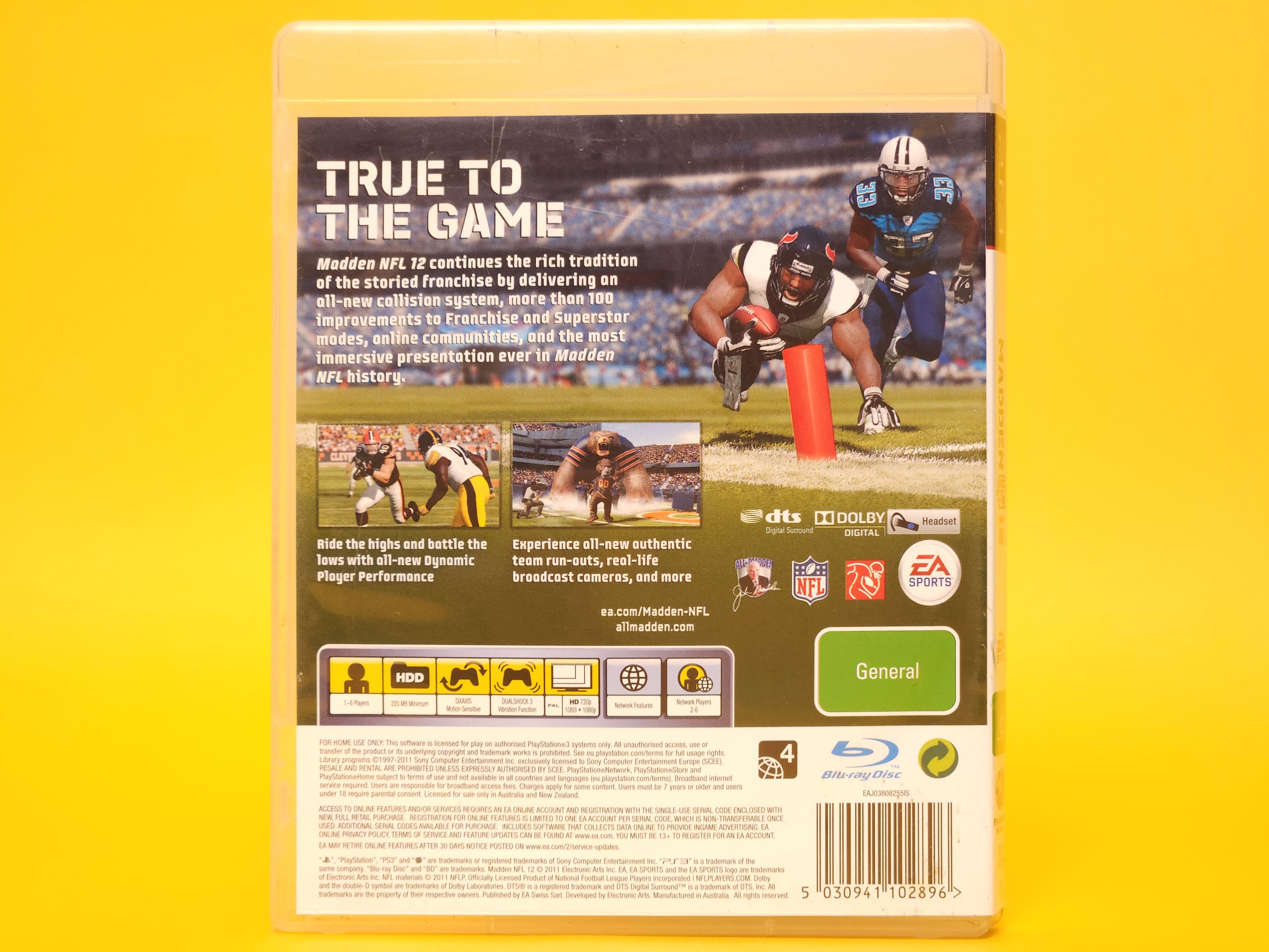 Madden NFL 12 – 2011 PlayStation 3