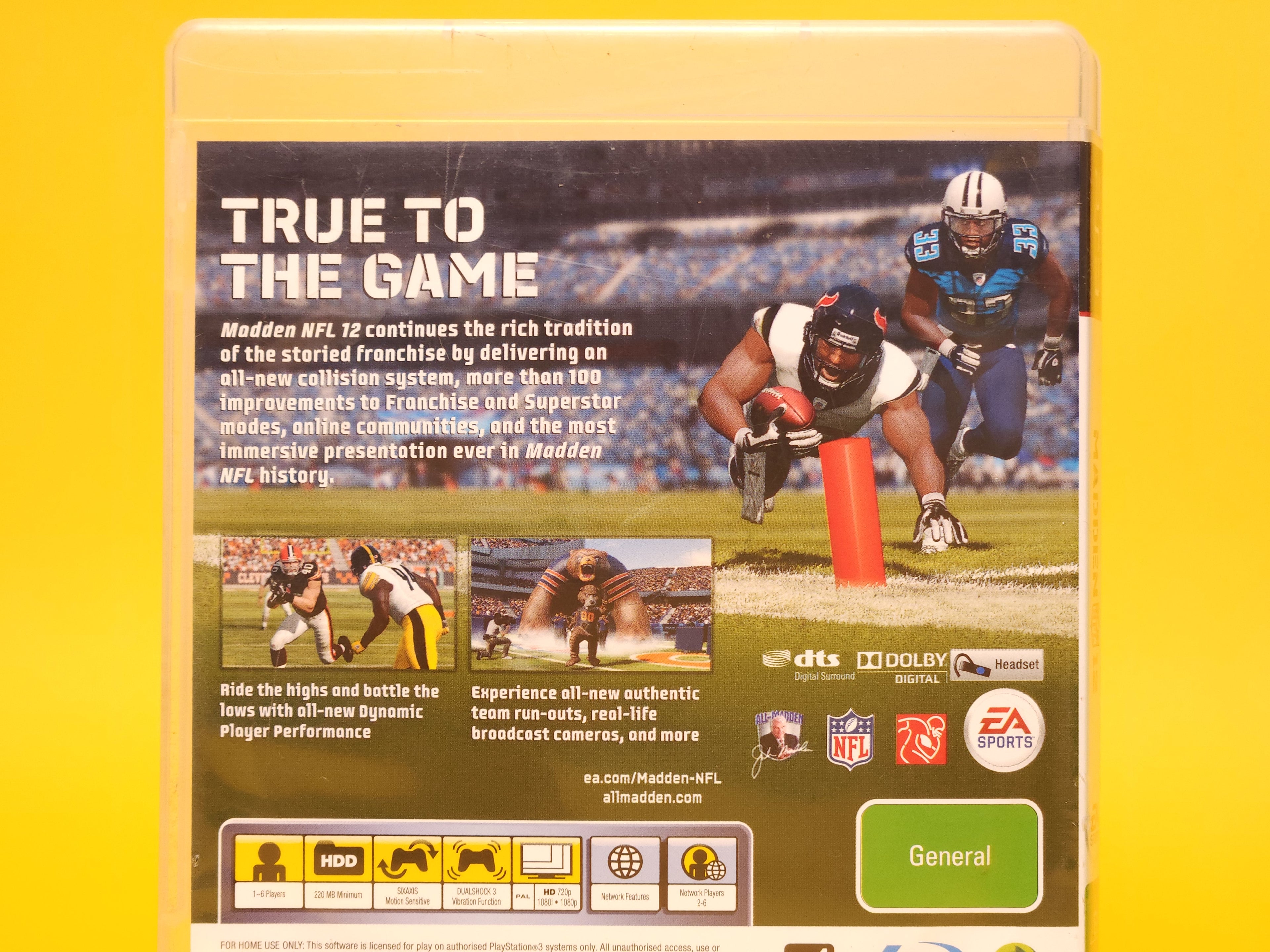 Madden NFL 12 – 2011 PlayStation 3