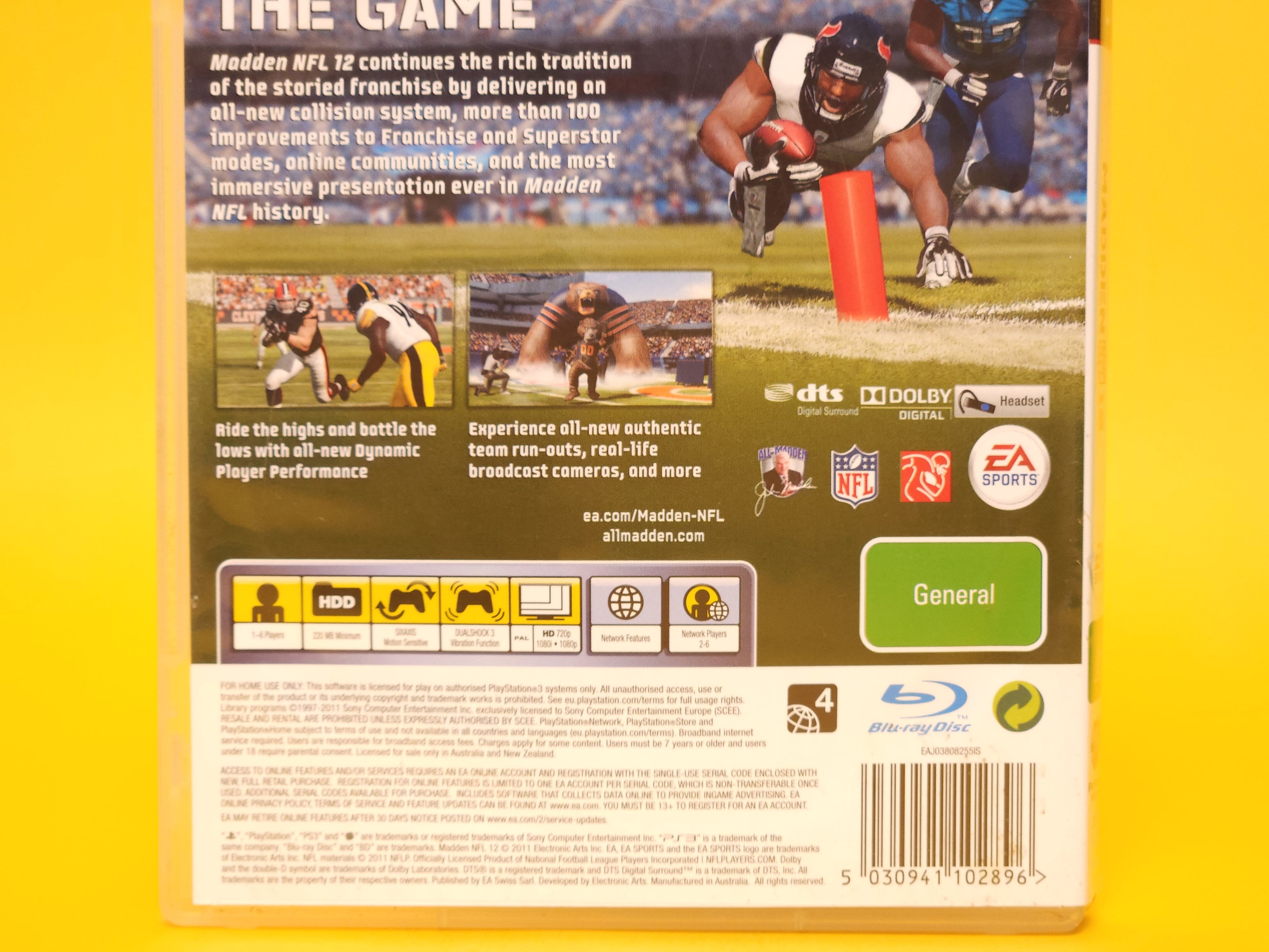 Madden NFL 12 – 2011 PlayStation 3