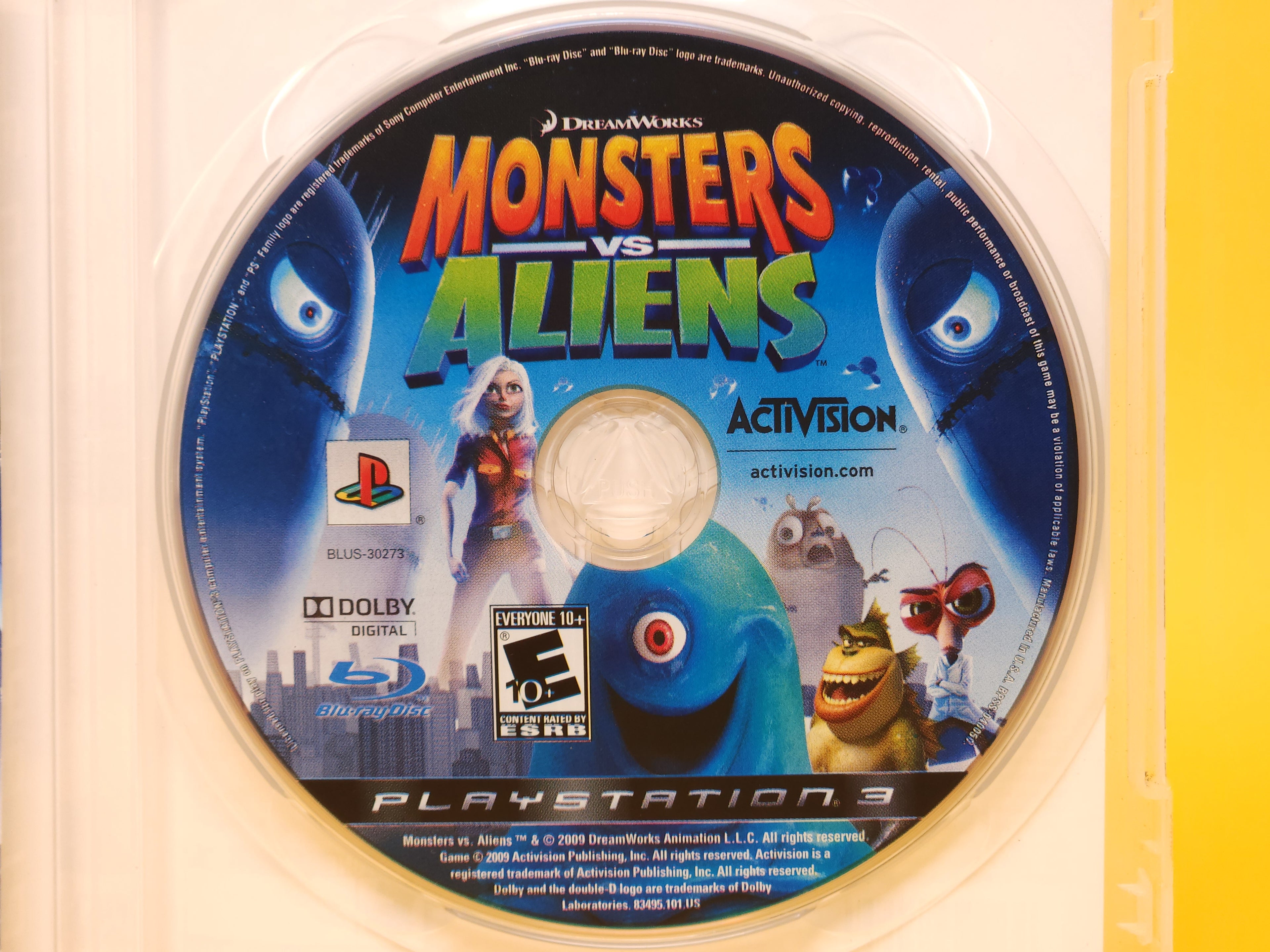 Monsters vs. Aliens – 2009 PlayStation 3
