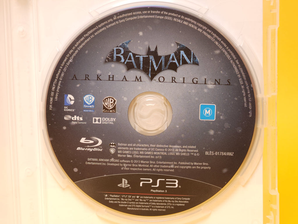 Batman: Arkham Origins – 2013 PlayStation 3
