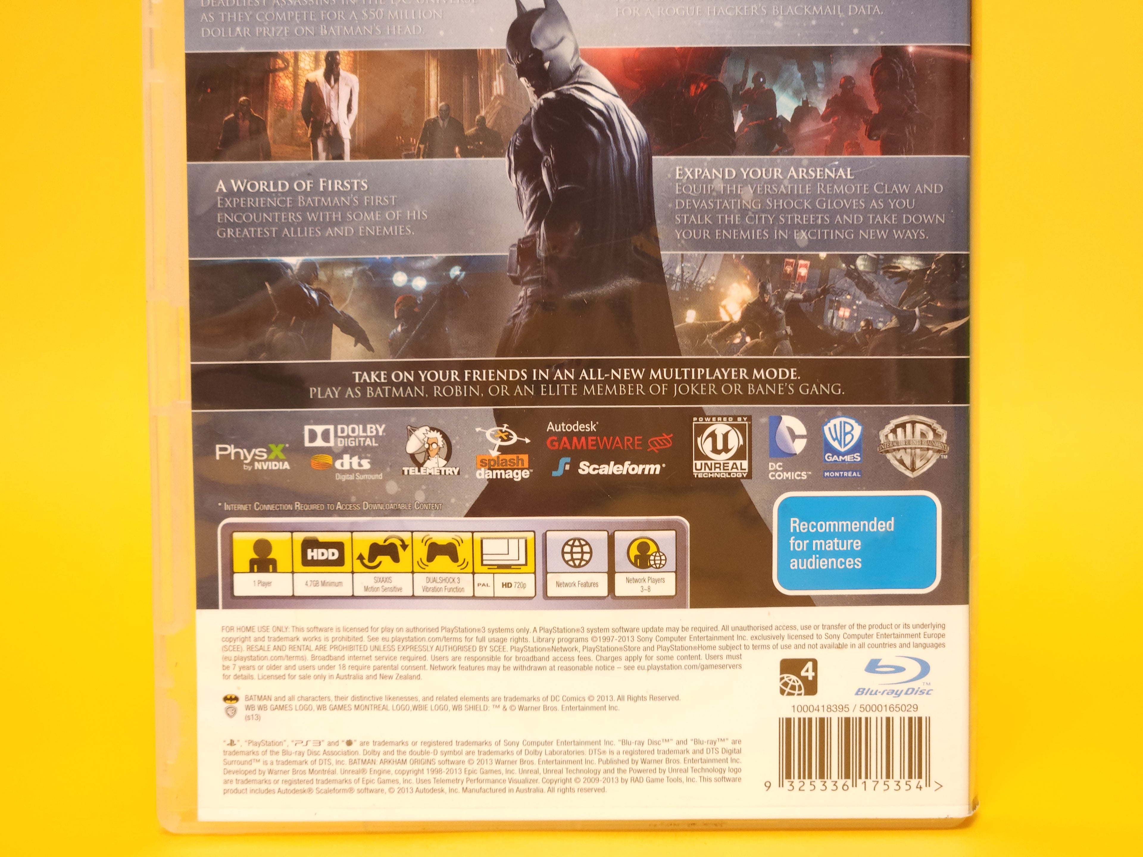 Batman: Arkham Origins – 2013 PlayStation 3