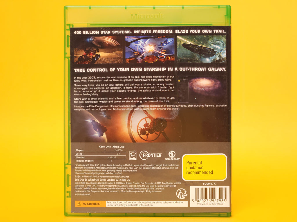 Elite Dangerous (Legendary Edition) – 2014 Xbox One