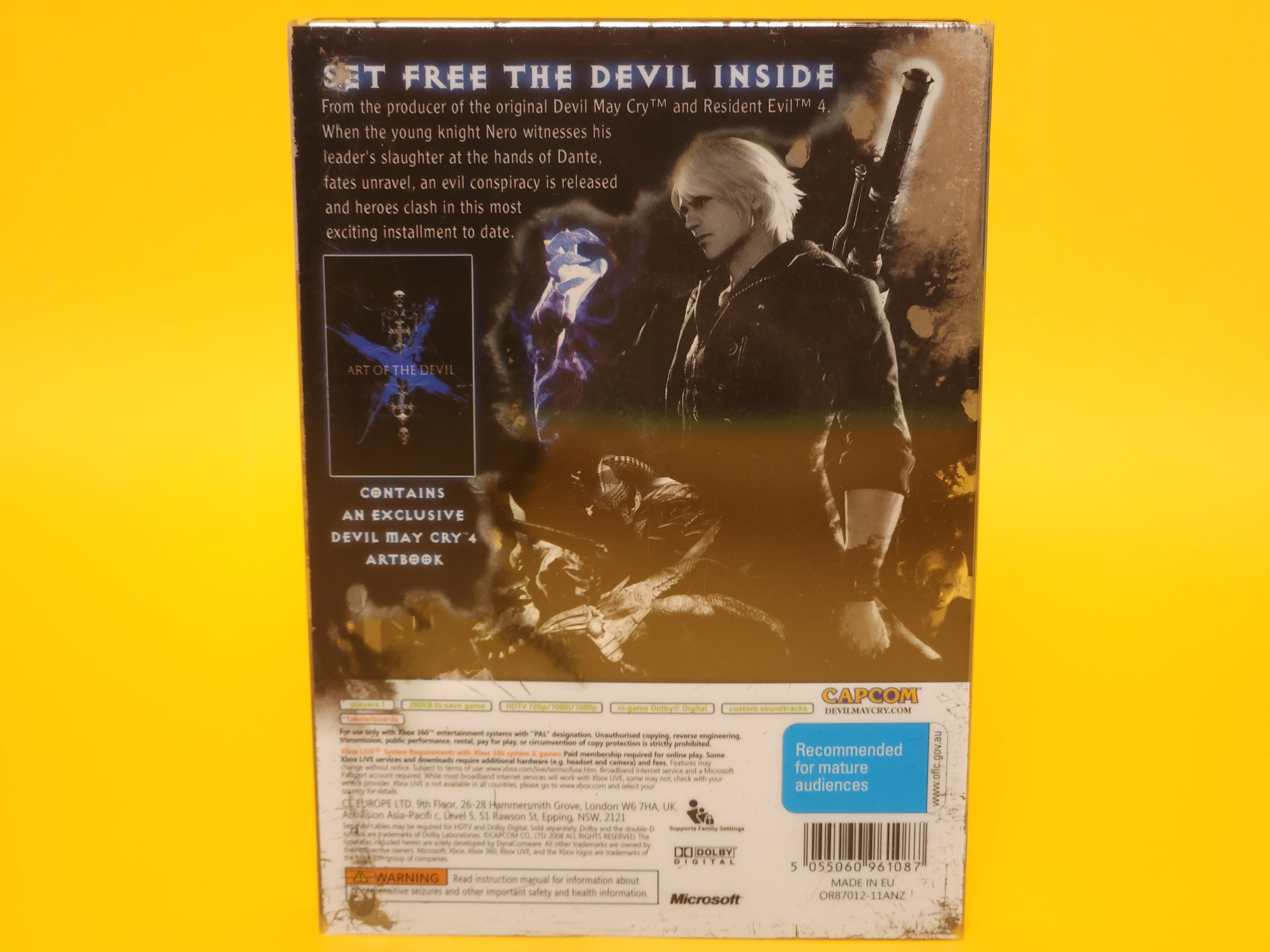 Devil May Cry 4 (Collector's Edition) – 2008 Xbox 360