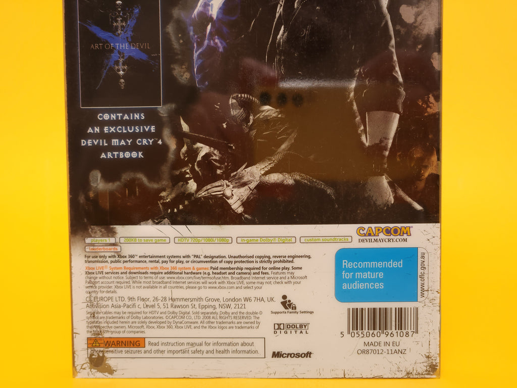 Devil May Cry 4 (Collector's Edition) – 2008 Xbox 360