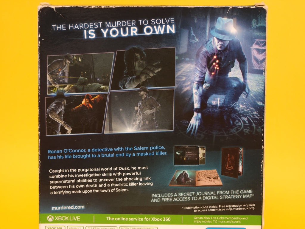 Murdered: Soul Suspect (Limited Edition) – 2014 Xbox 360