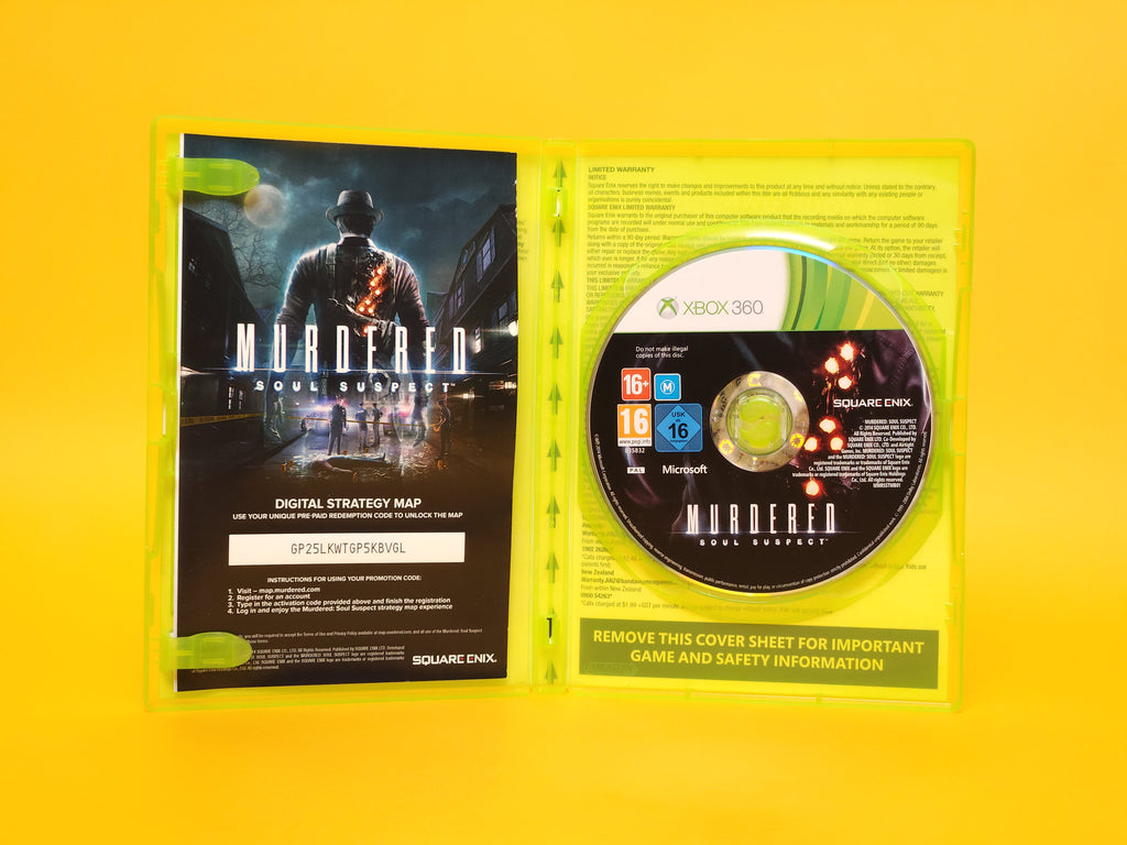 Murdered: Soul Suspect (Limited Edition) – 2014 Xbox 360