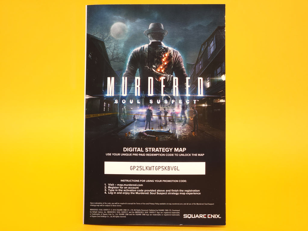 Murdered: Soul Suspect (Limited Edition) – 2014 Xbox 360