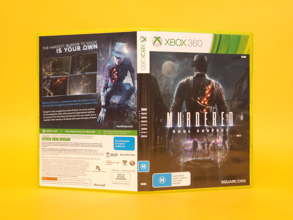 Murdered: Soul Suspect (Limited Edition) – 2014 Xbox 360