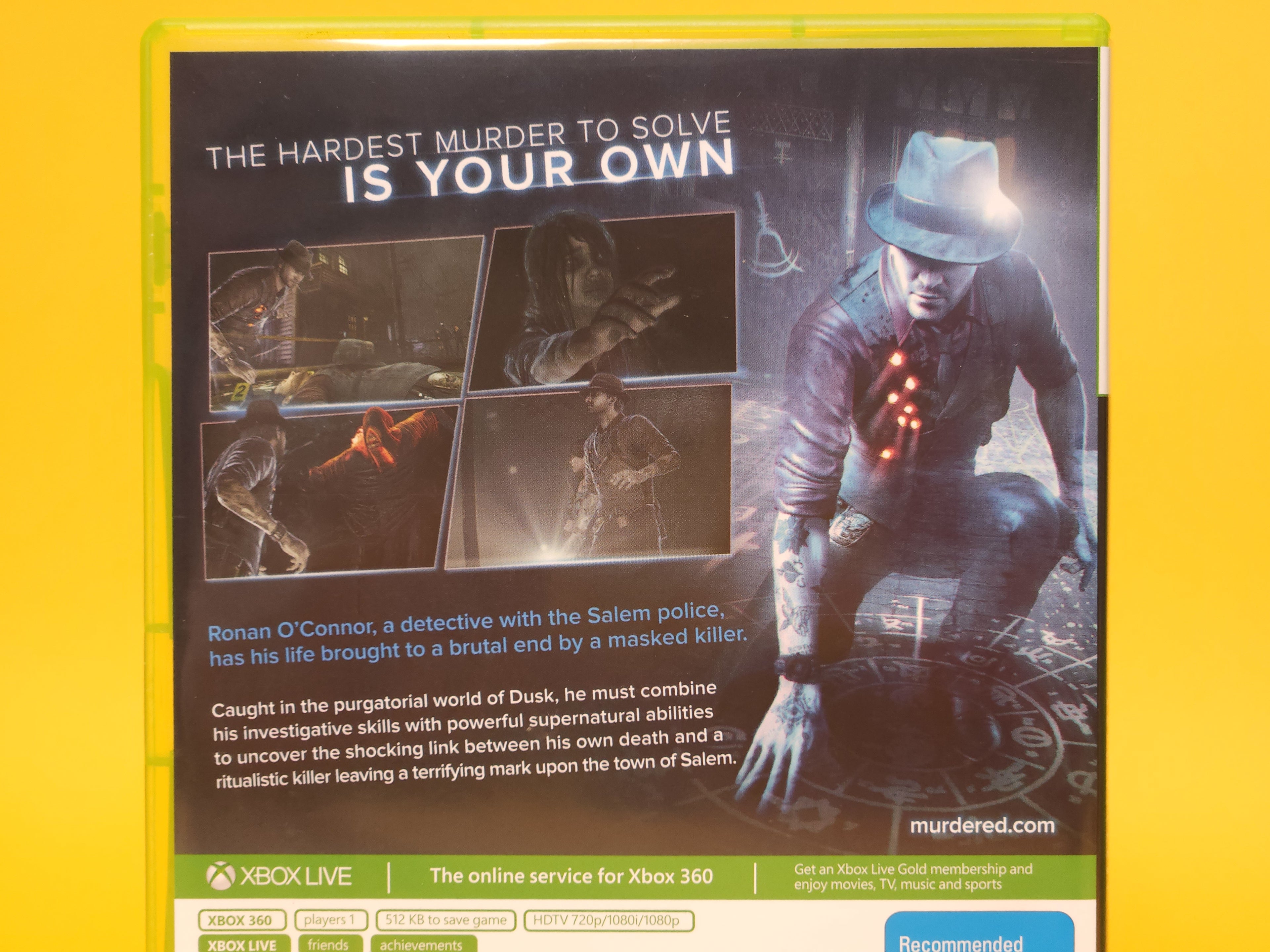 Murdered: Soul Suspect (Limited Edition) – 2014 Xbox 360