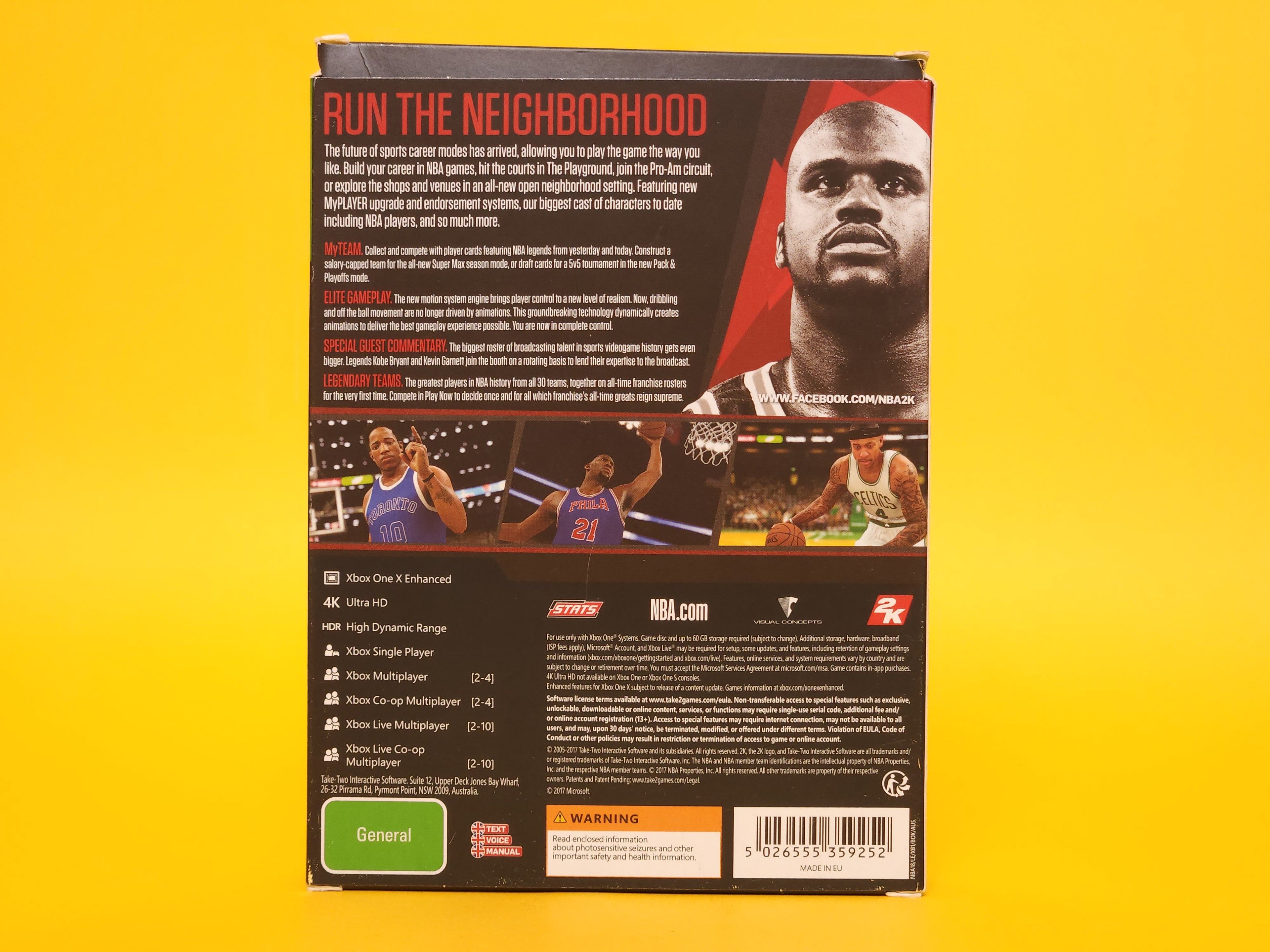 NBA 2K18 (Legend Edition) – 2017 Xbox One