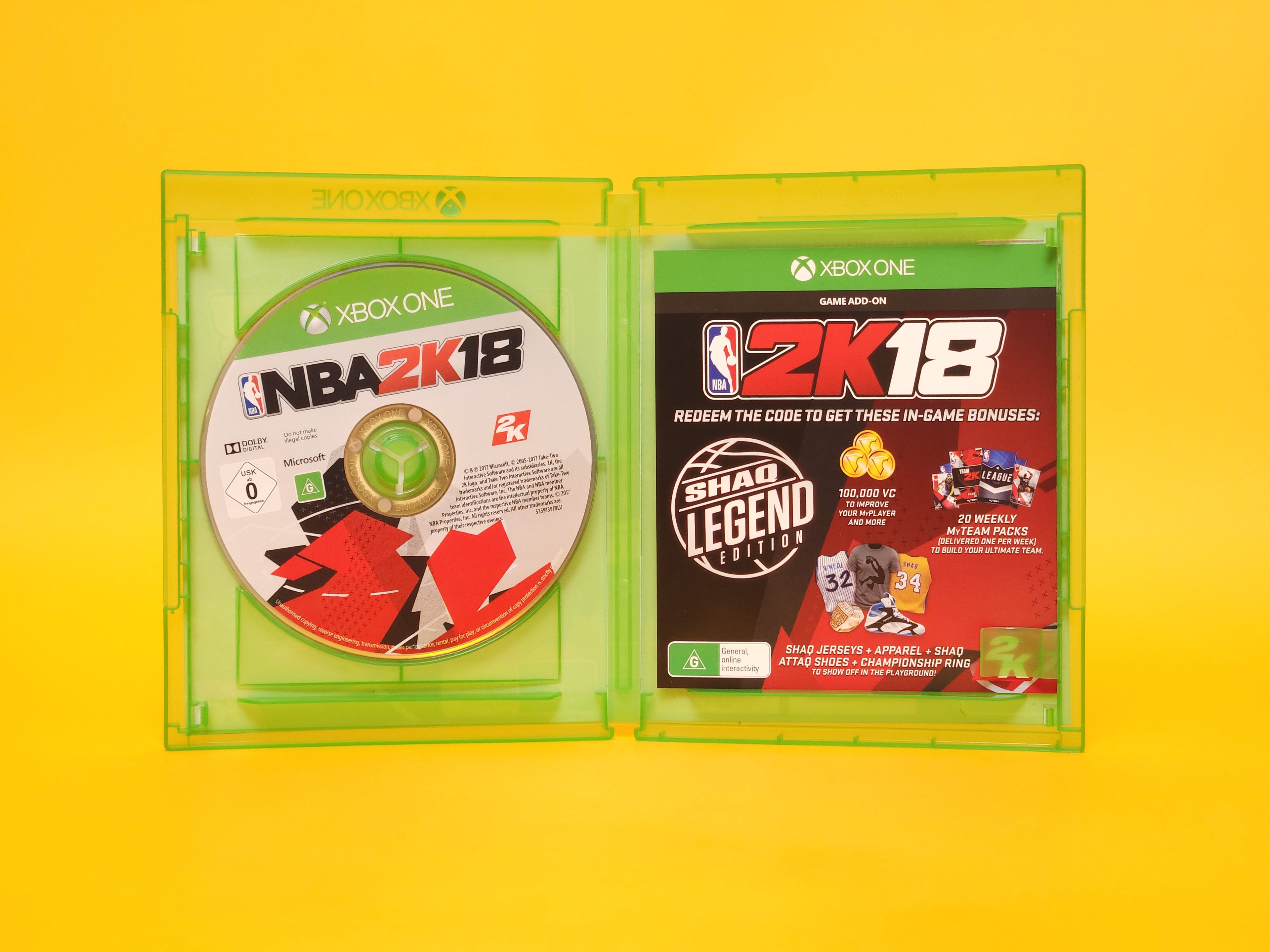 NBA 2K18 (Legend Edition) – 2017 Xbox One