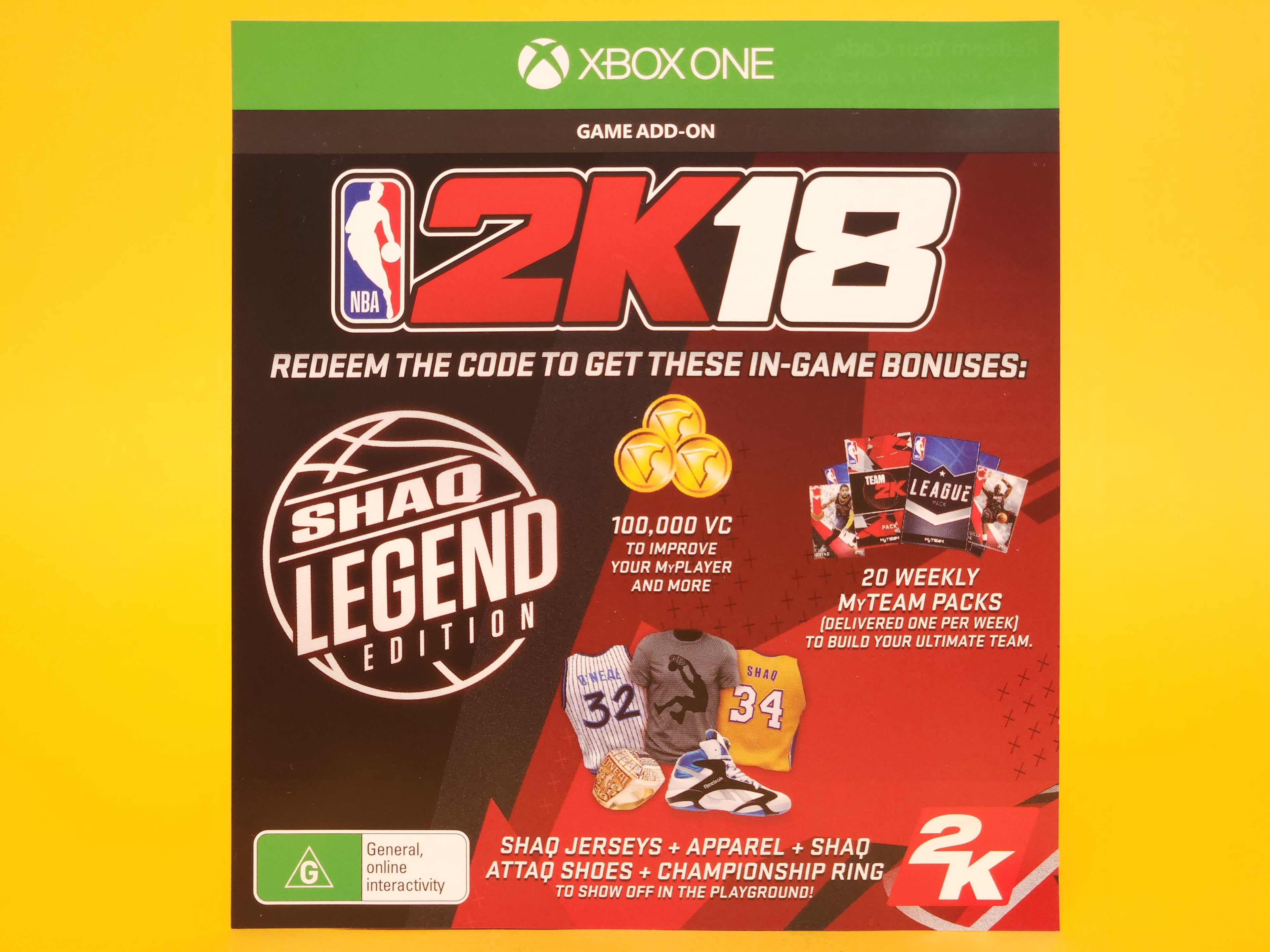 NBA 2K18 (Legend Edition) – 2017 Xbox One