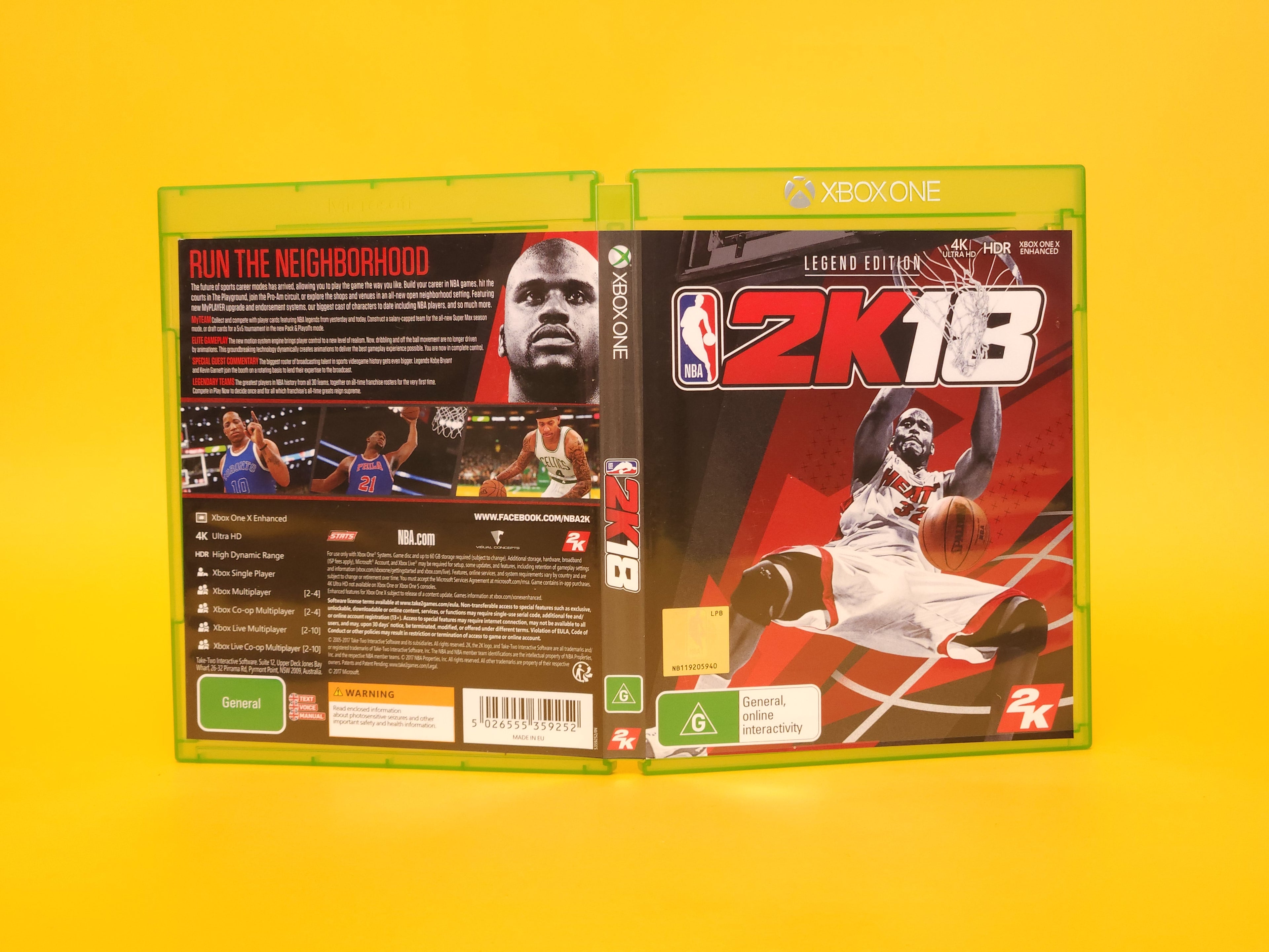 NBA 2K18 (Legend Edition) – 2017 Xbox One