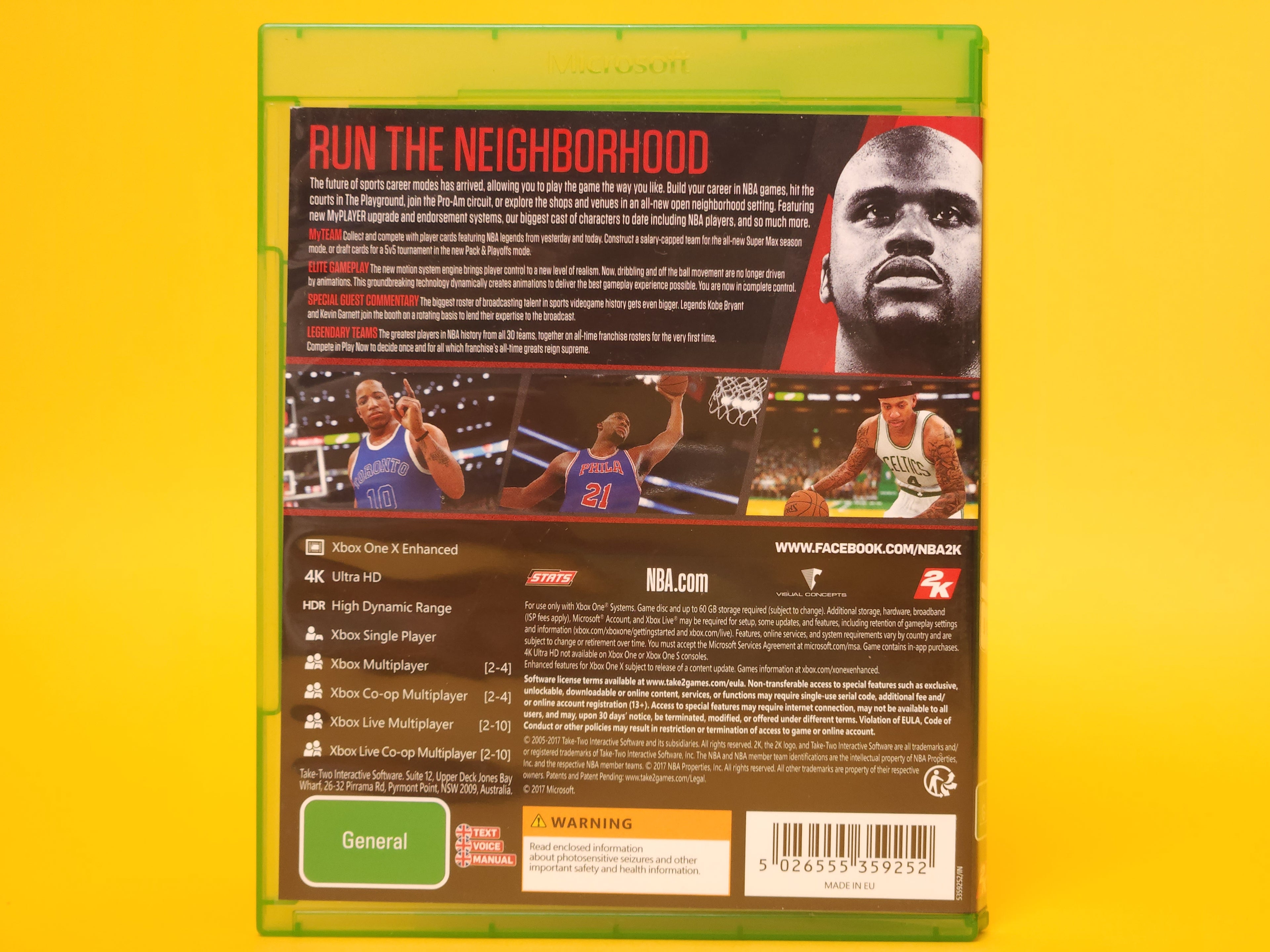 NBA 2K18 (Legend Edition) – 2017 Xbox One