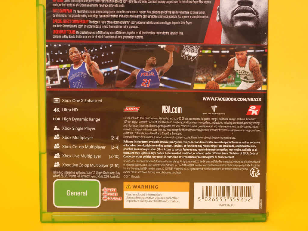 NBA 2K18 (Legend Edition) – 2017 Xbox One