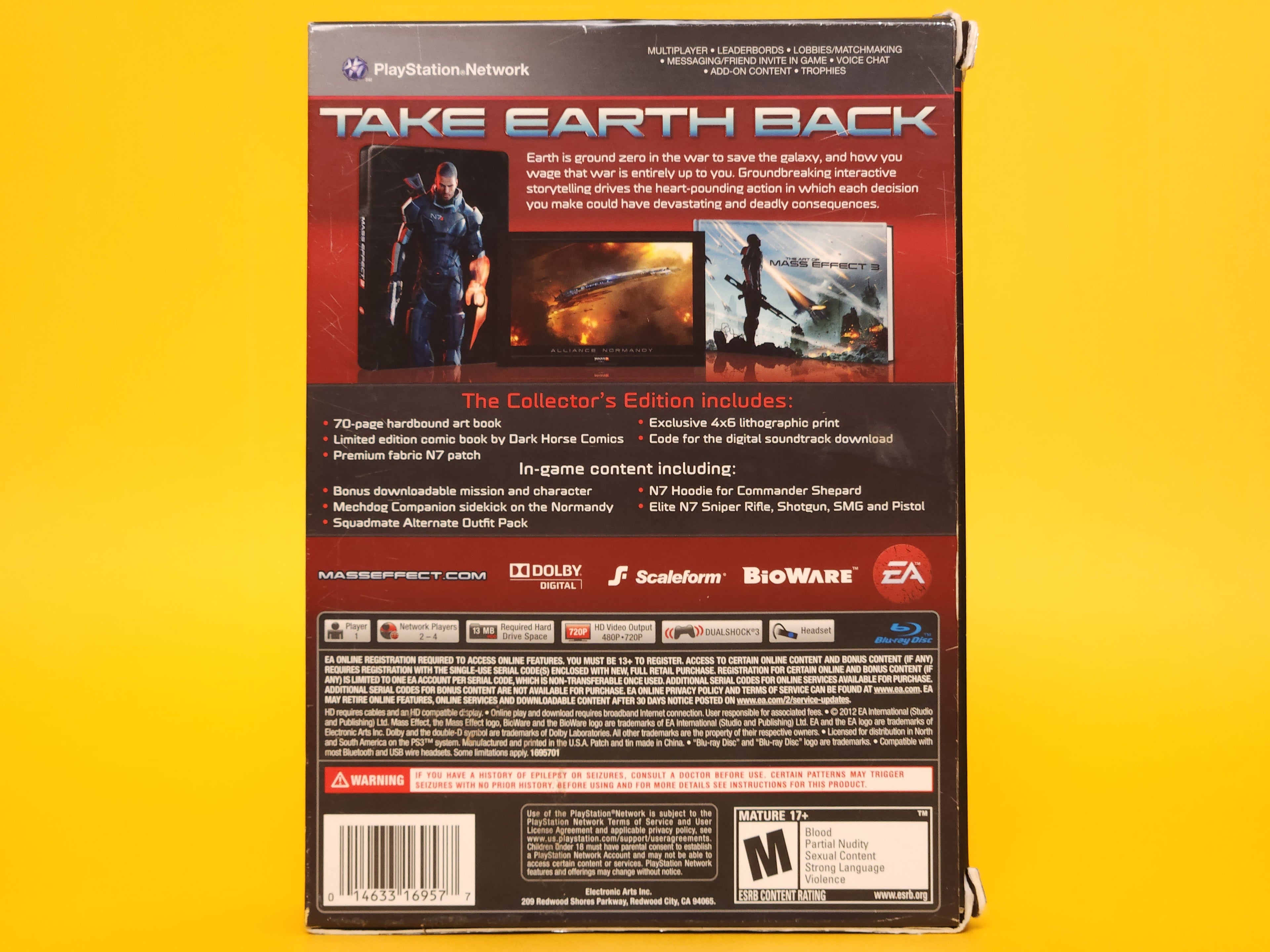 Mass Effect 3 (N7 Collector's Edition) – 2012 PlayStation 3