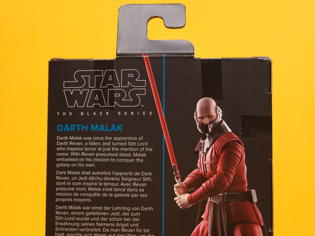 Darth Malak: Knights of the Old Republic #20 – 2023 Hasbro Star Wars: The Black Series