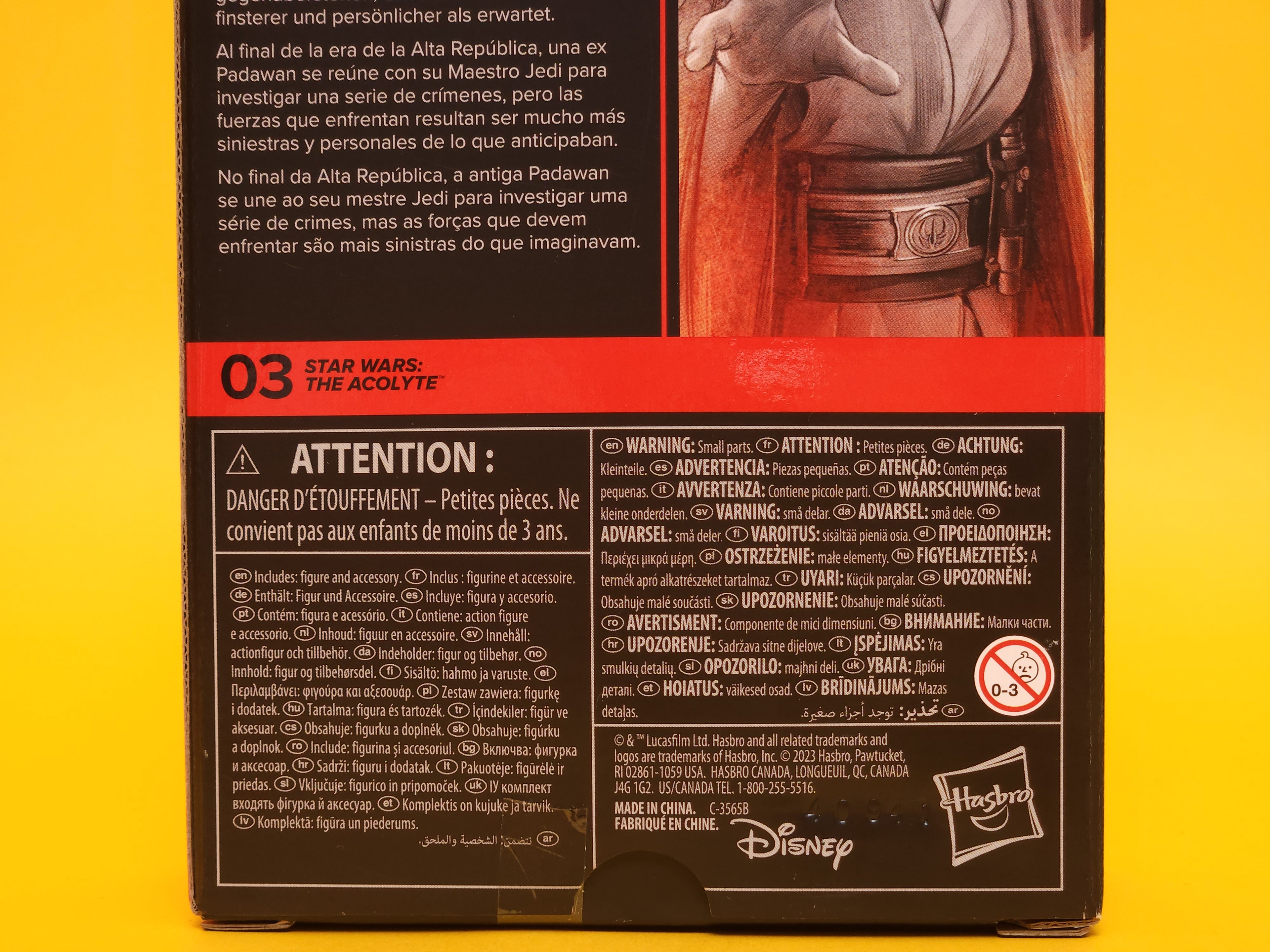 Padawan Jecki Lon: The Acolyte #03 – 2024 Hasbro Star Wars: The Black Series