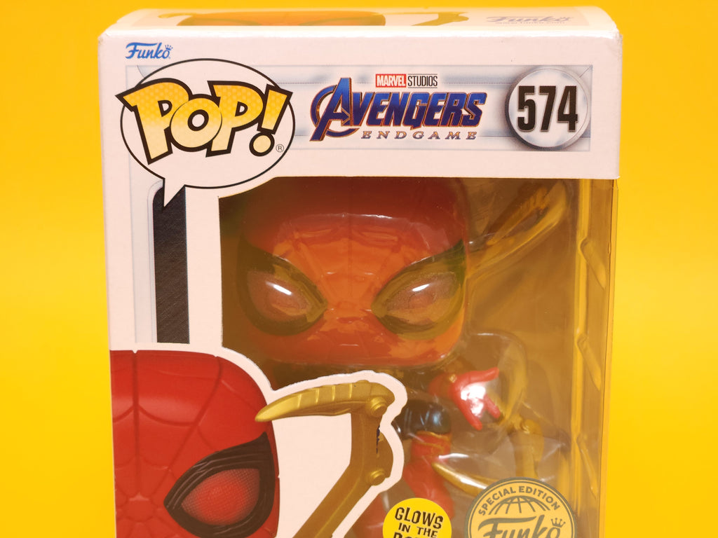 Iron Spider: Avengers: End Game #574 – 2019 Funko Pop! Glows in the Dark Special Edition