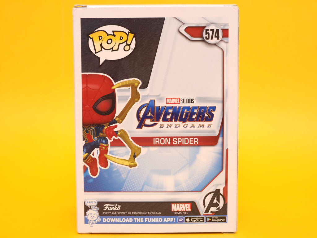 Iron Spider: Avengers: End Game #574 – 2019 Funko Pop! Glows in the Dark Special Edition