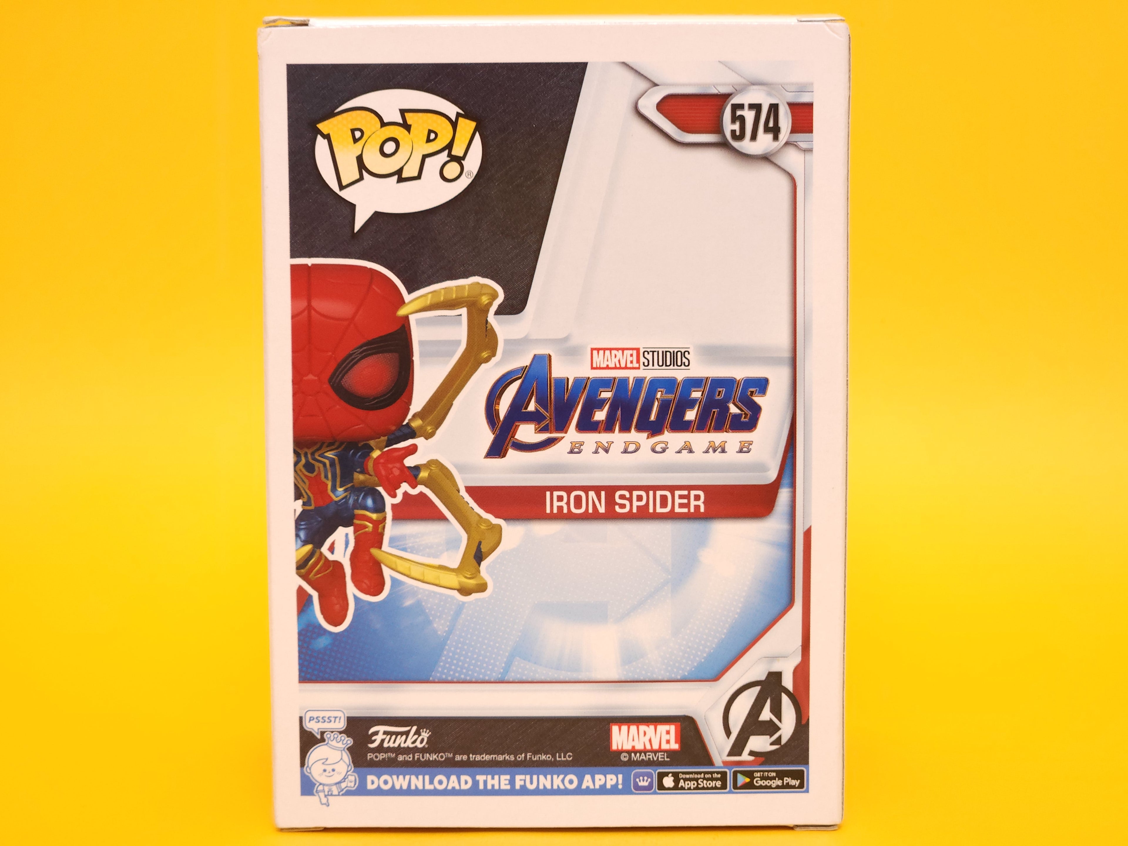 Iron Spider: Avengers: End Game #574 – 2019 Funko Pop! Glows in the Dark Special Edition