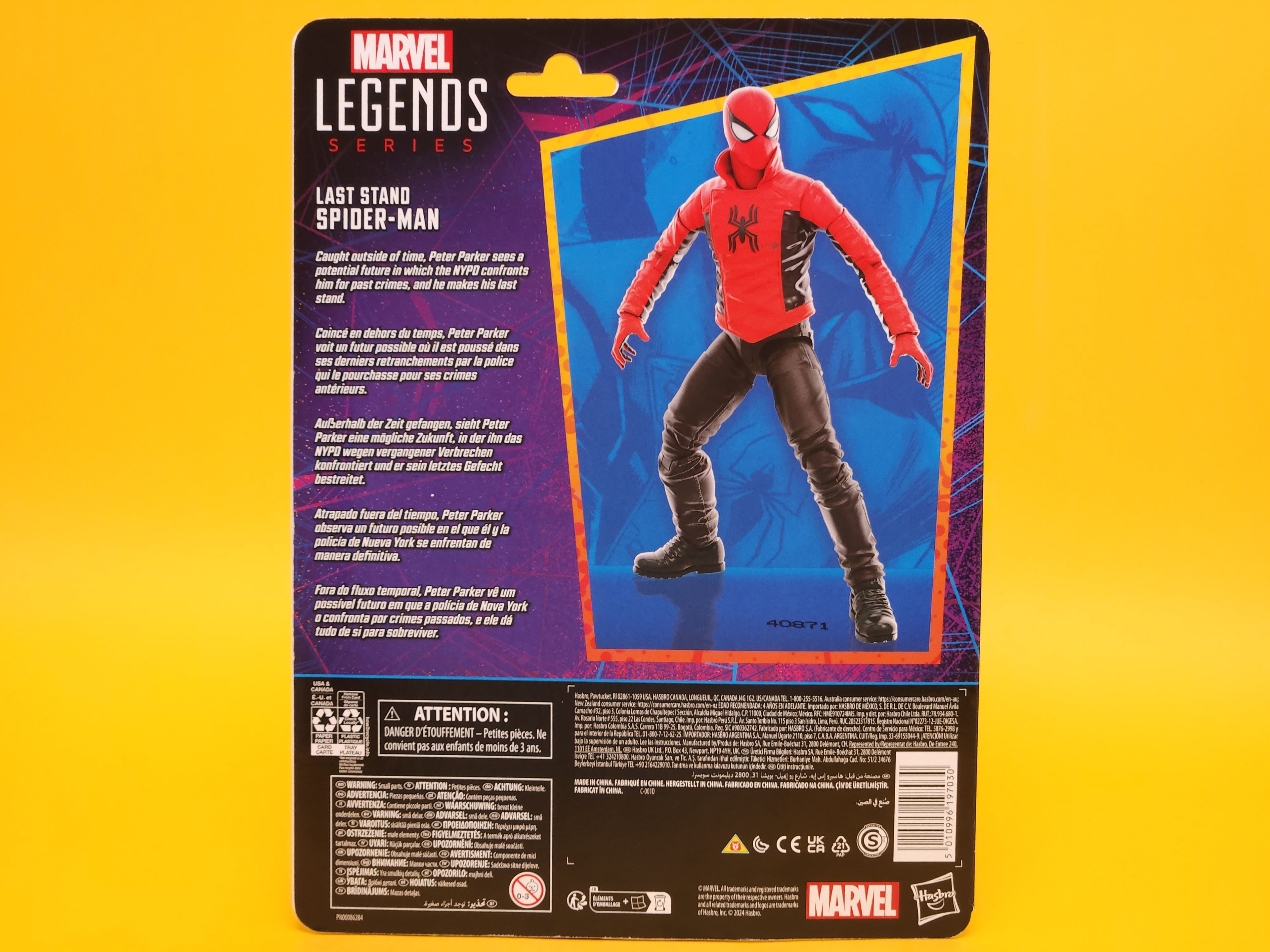 Last Stand Spider-Man: Spider-Man – 2024 Hasbro Marvel Legends Series