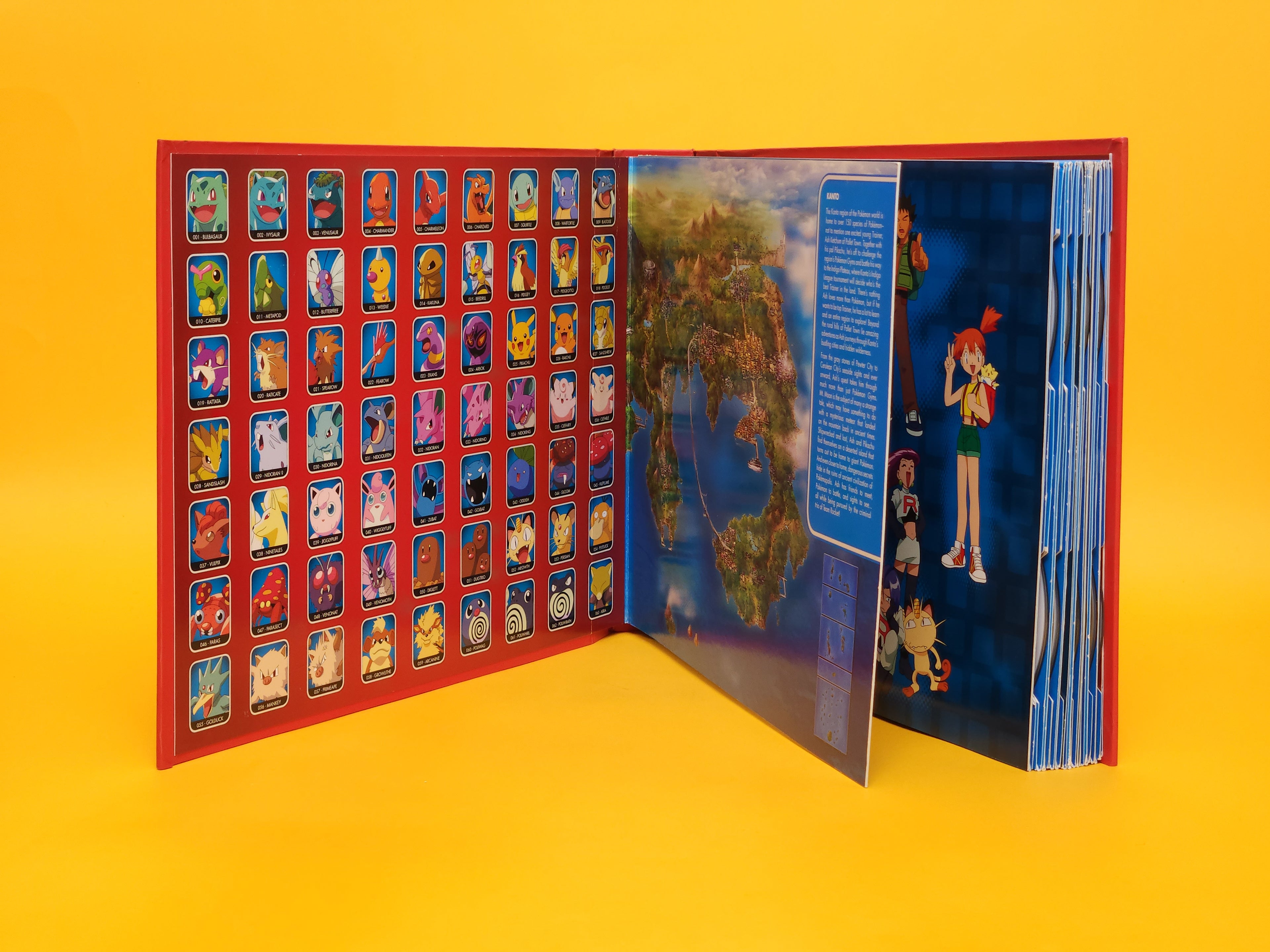 Pokémon: Kanto & Orange Islands Collector's Pokédex Book – 2011 DVD Limited Edition