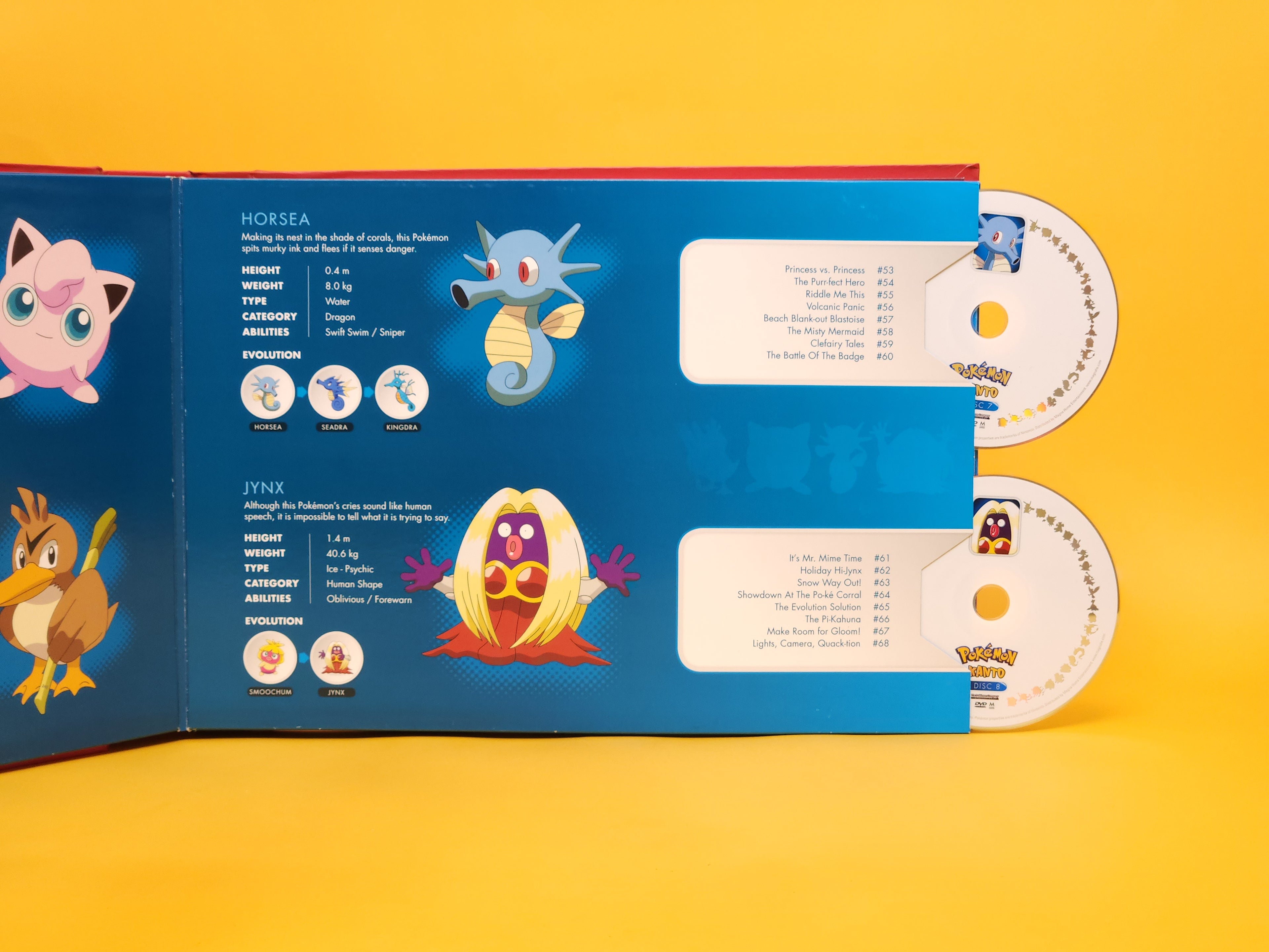 Pokémon: Kanto & Orange Islands Collector's Pokédex Book – 2011 DVD Limited Edition