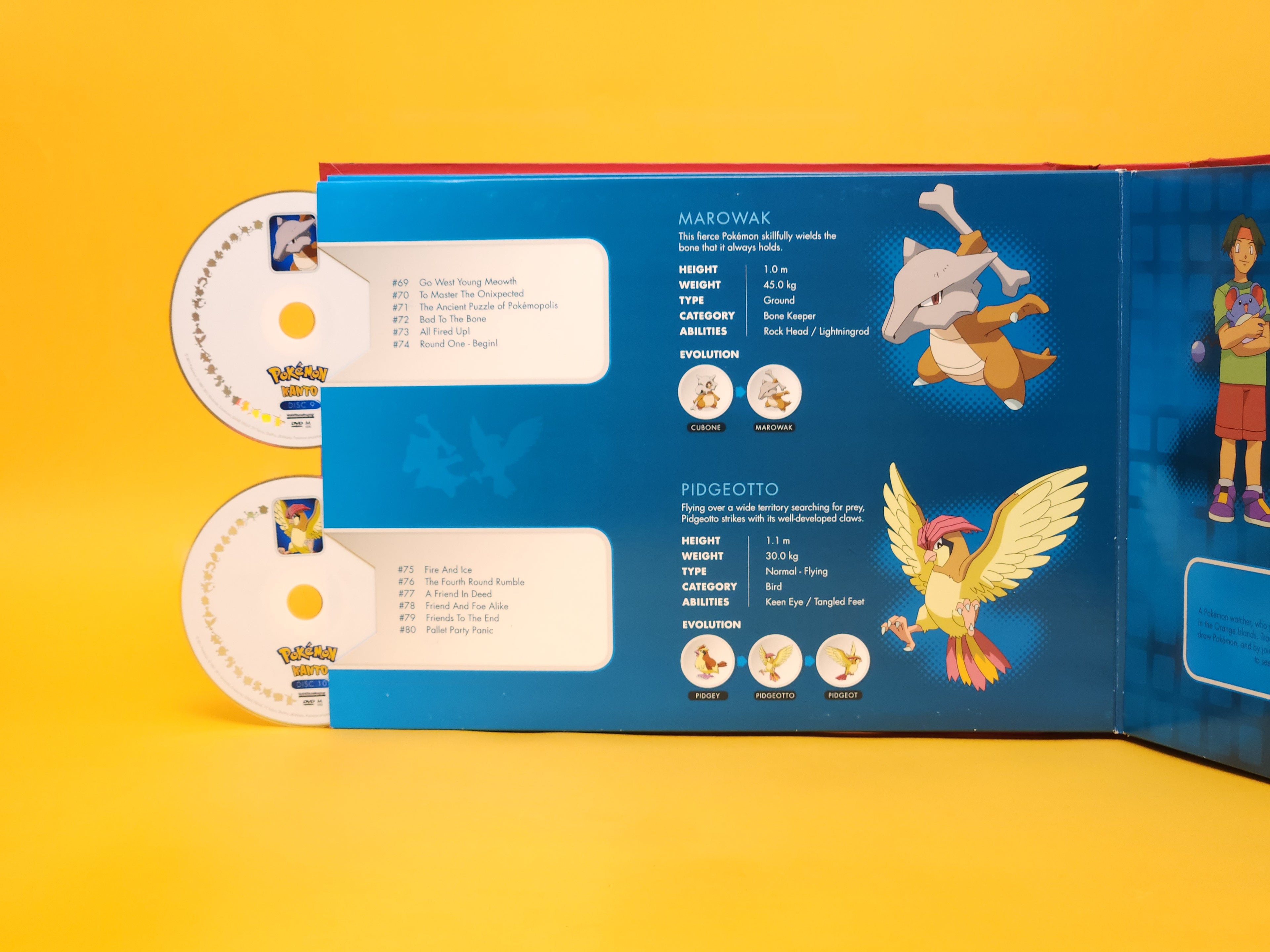 Pokémon: Kanto & Orange Islands Collector's Pokédex Book – 2011 DVD Limited Edition