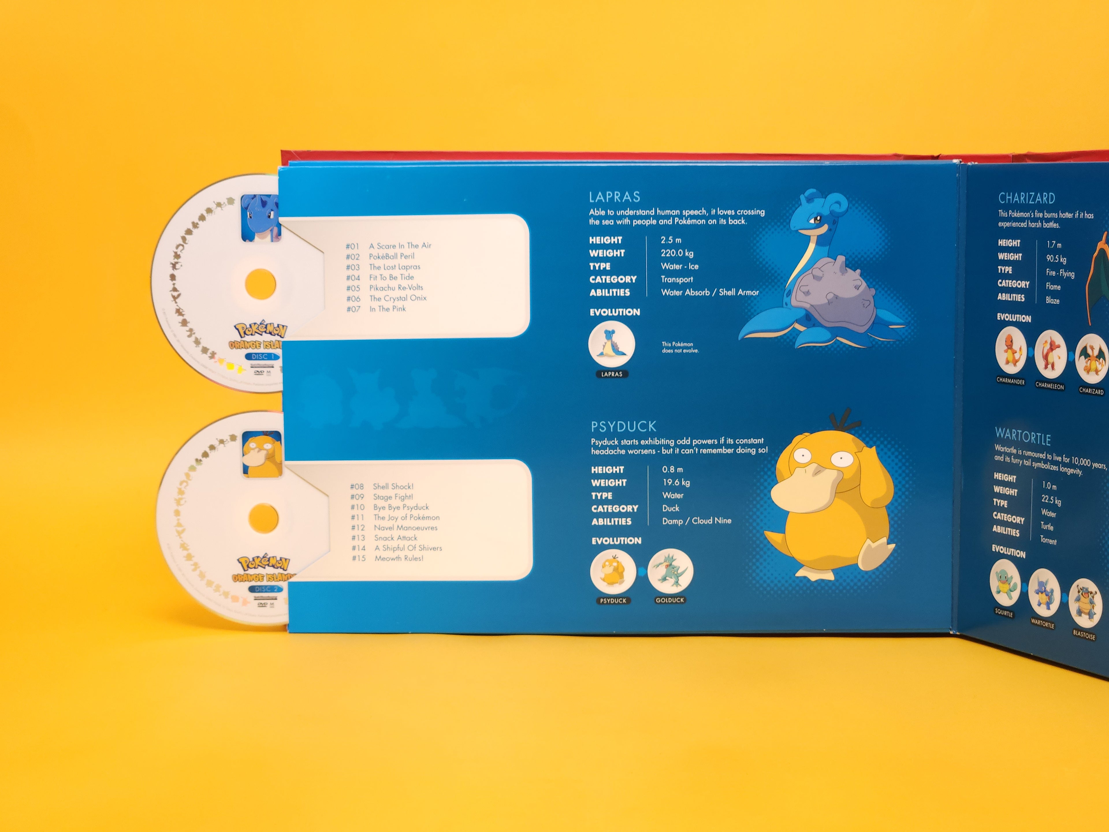 Pokémon: Kanto & Orange Islands Collector's Pokédex Book – 2011 DVD Limited Edition