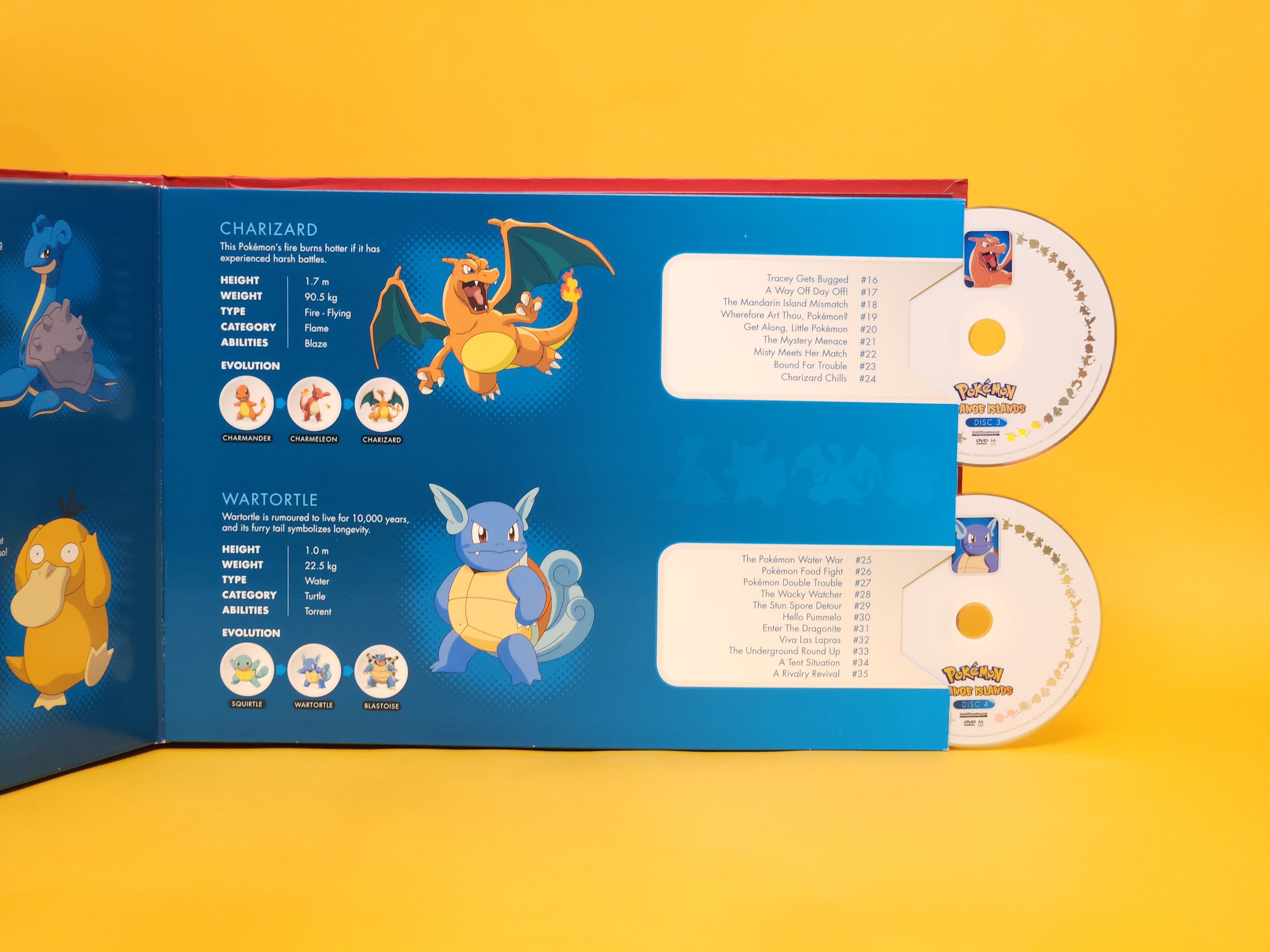Pokémon: Kanto & Orange Islands Collector's Pokédex Book – 2011 DVD Limited Edition