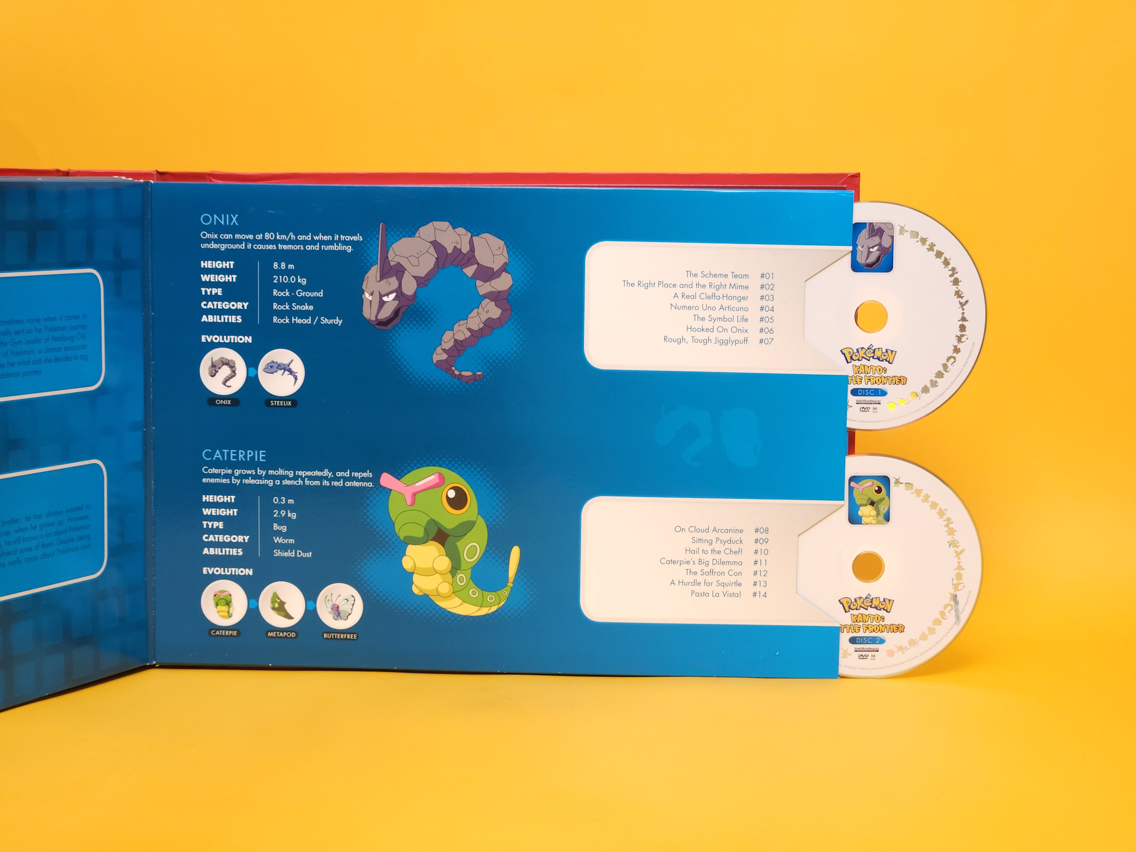 Pokémon: Kanto & Orange Islands Collector's Pokédex Book – 2011 DVD Limited Edition