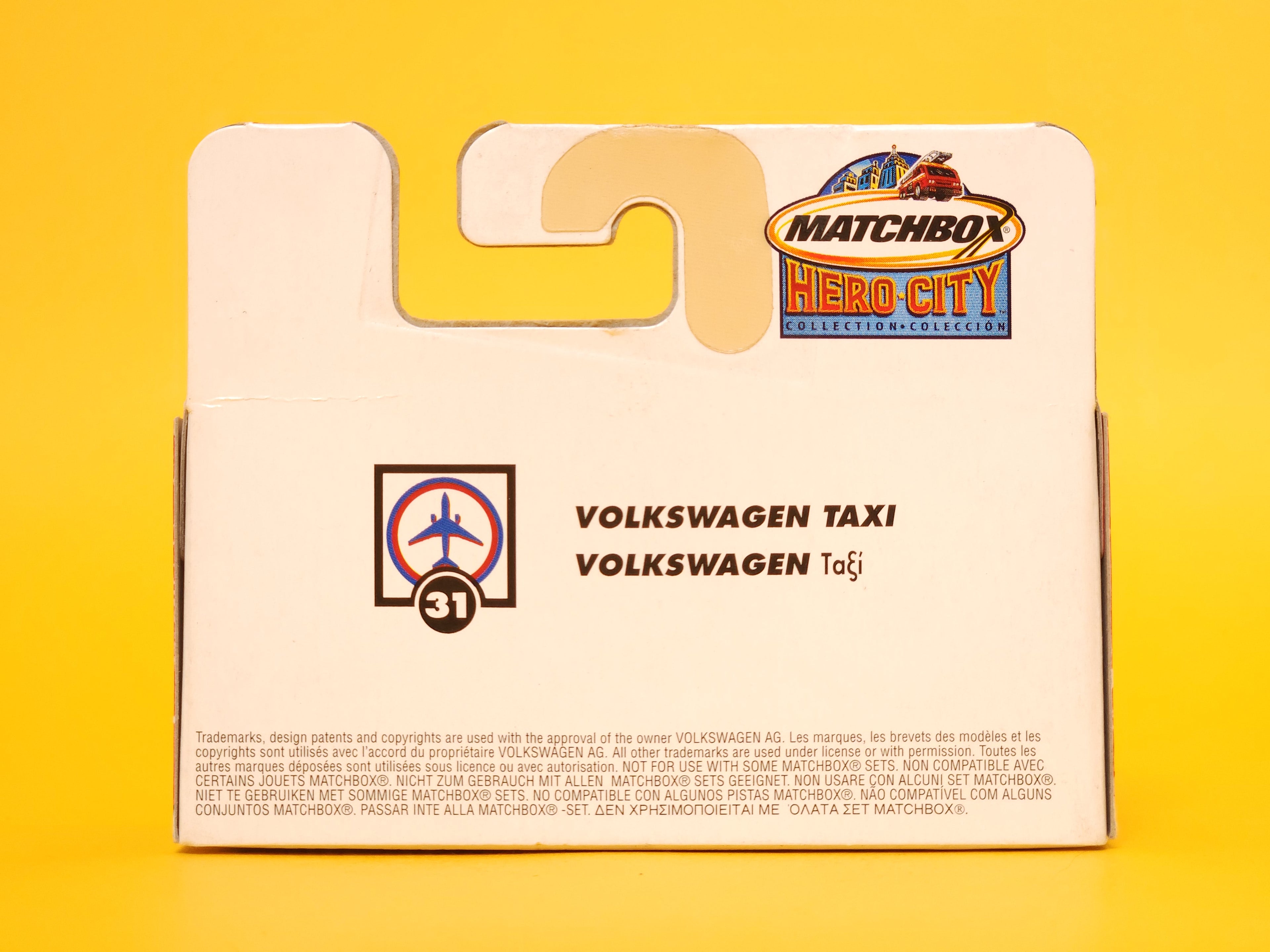 Volkswagen Taxi: Green – 2003 Mattel Matchbox Basic