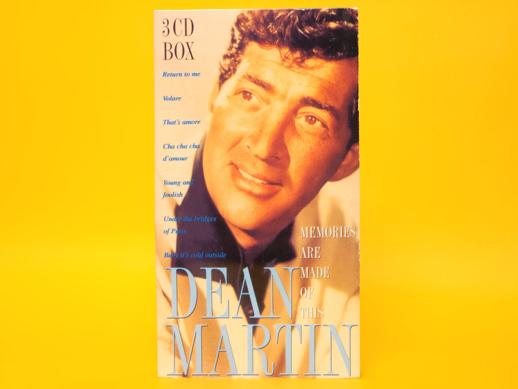 Memories are Made of This: Dean Martin 3 CD Box – 1997 CD